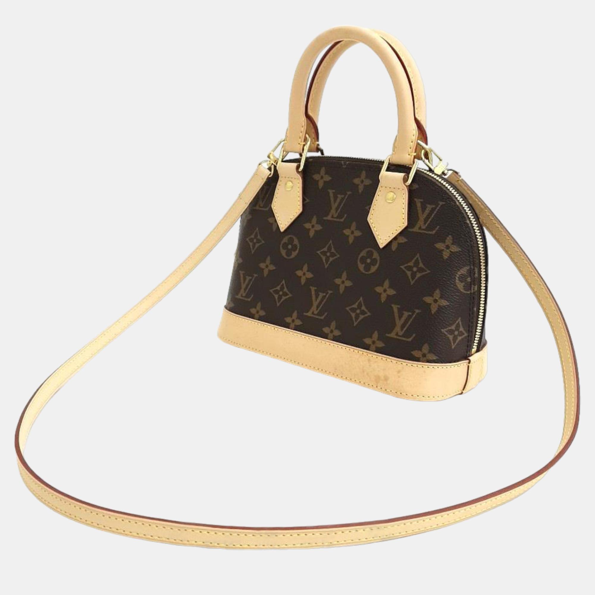 

Louis Vuitton Monogram AlmaBB, Brown