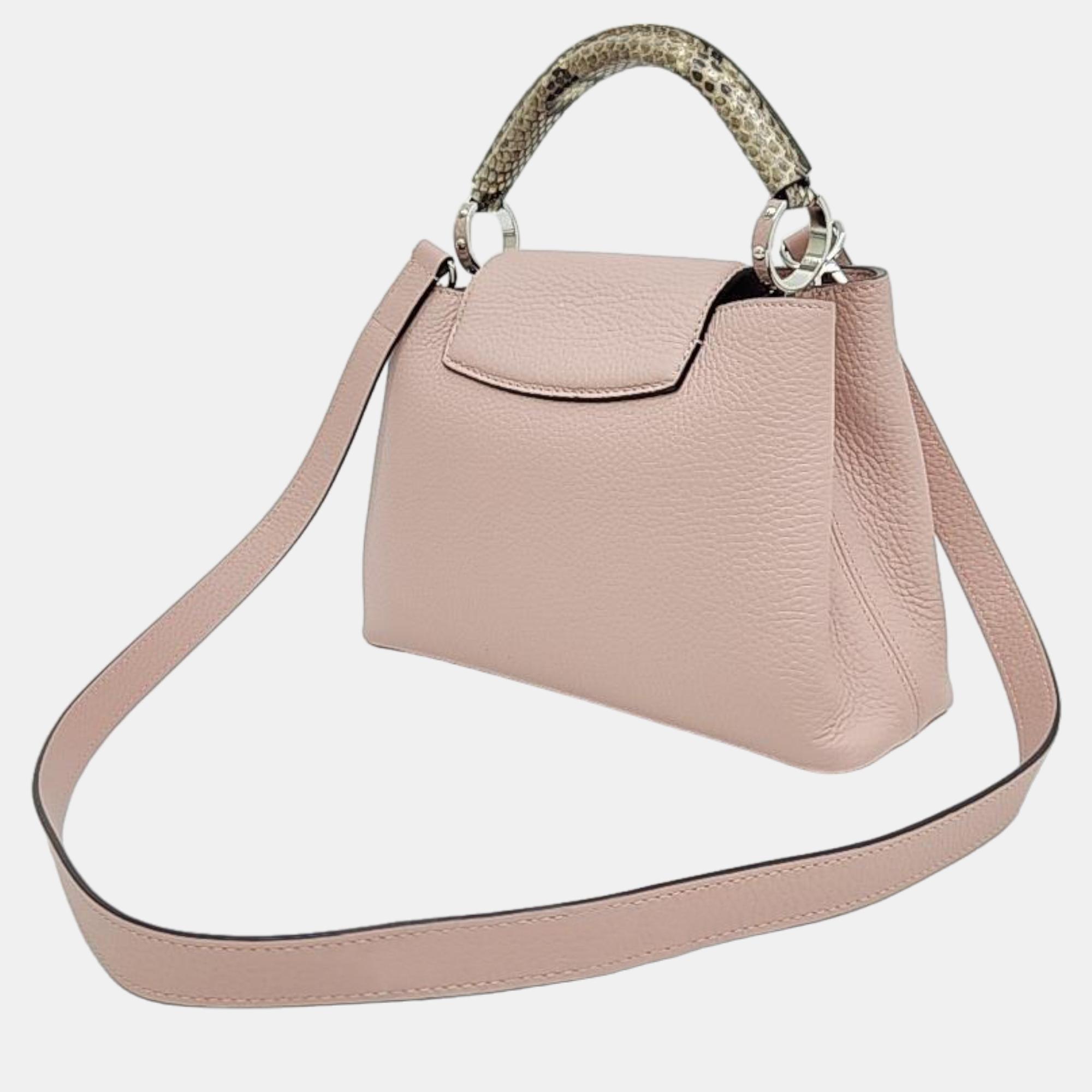 

Louis Vuitton Capucine BB, Pink