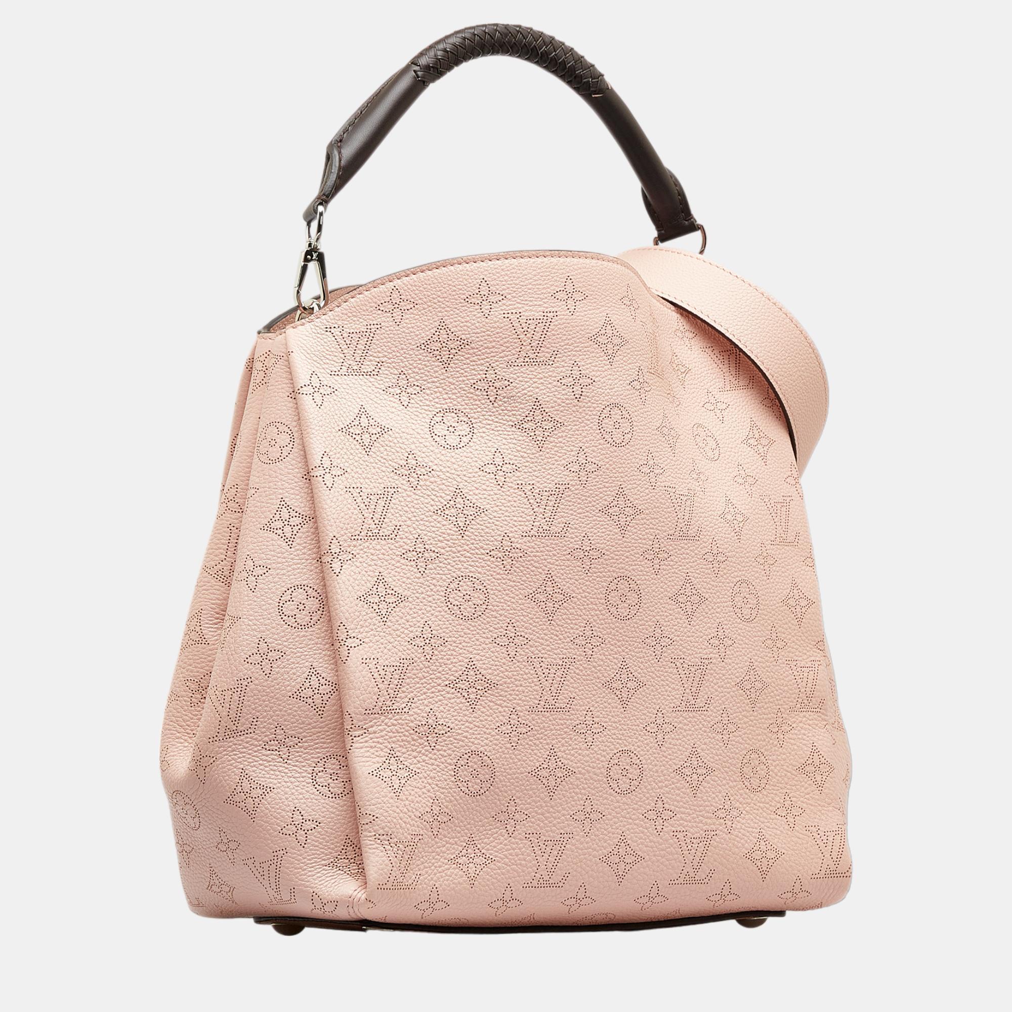 

Louis Vuitton Pink Mahina Babylone PM