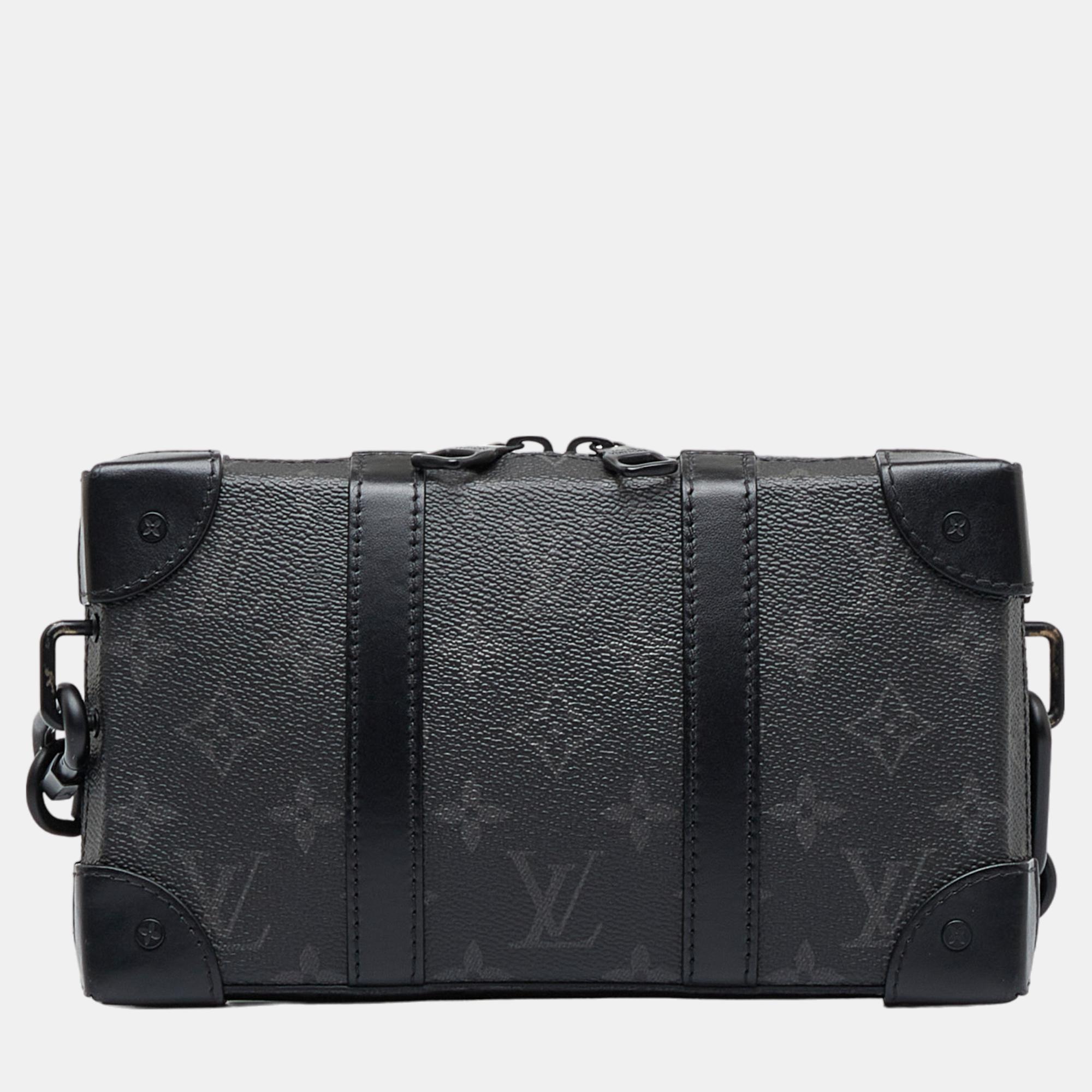 Alpha wearable wallet exotic leathers bag Louis Vuitton Black in