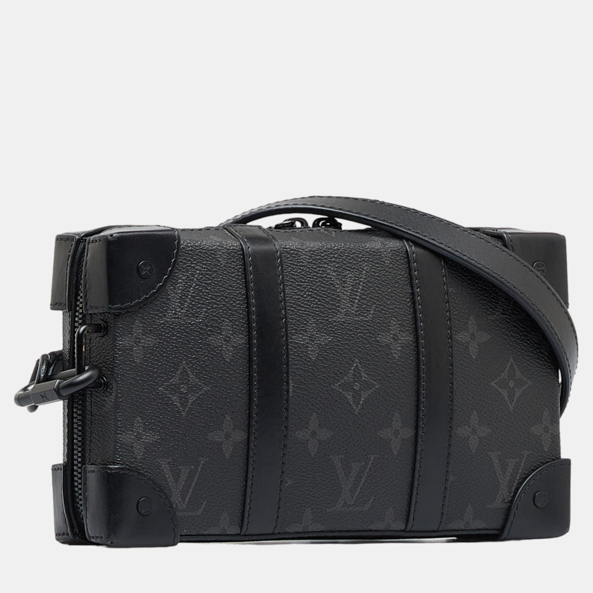 

Louis Vuitton Black Monogram Eclipse Soft Trunk Wallet Crossbody