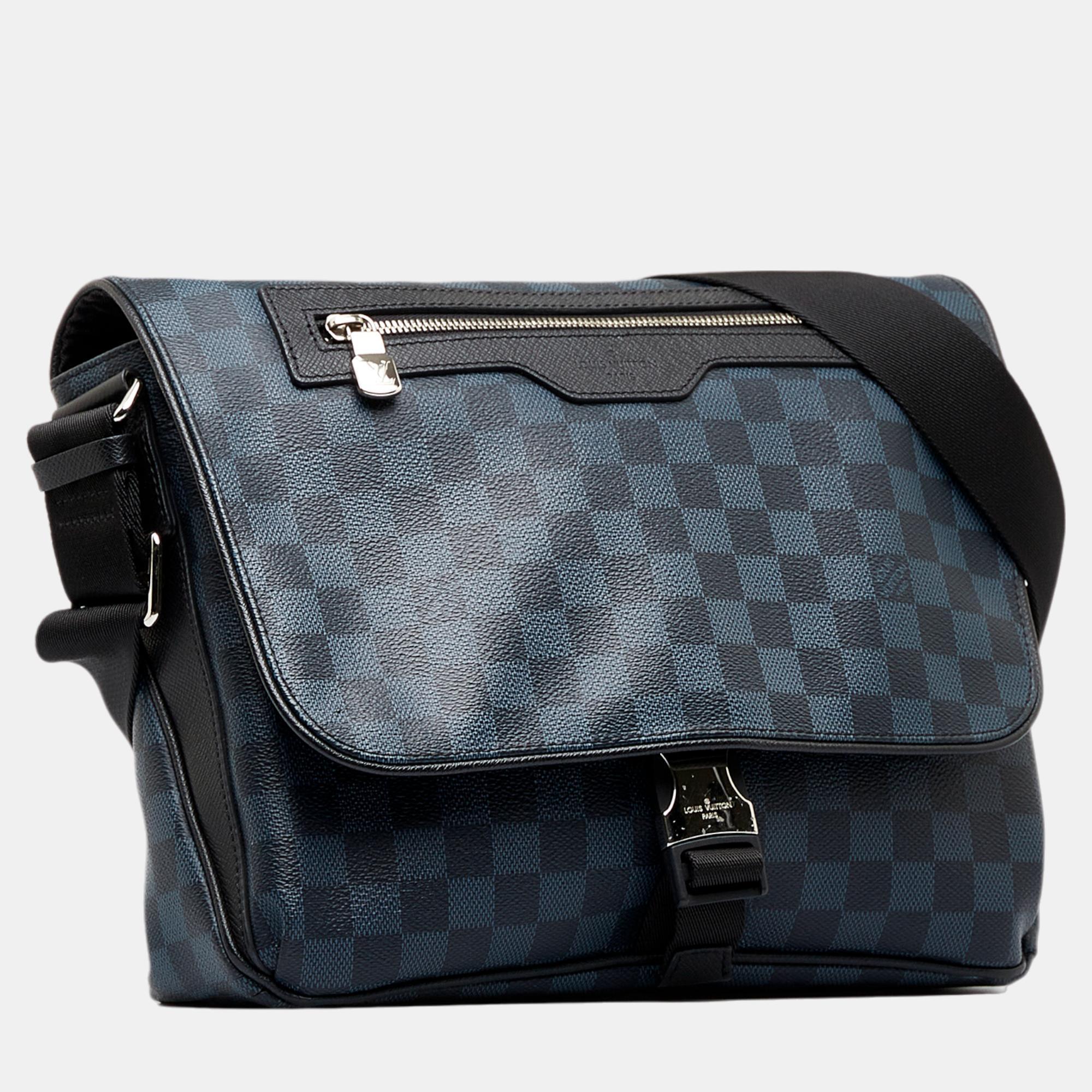 

Louis Vuitton Blue Damier Cobalt Matchpoint Messenger