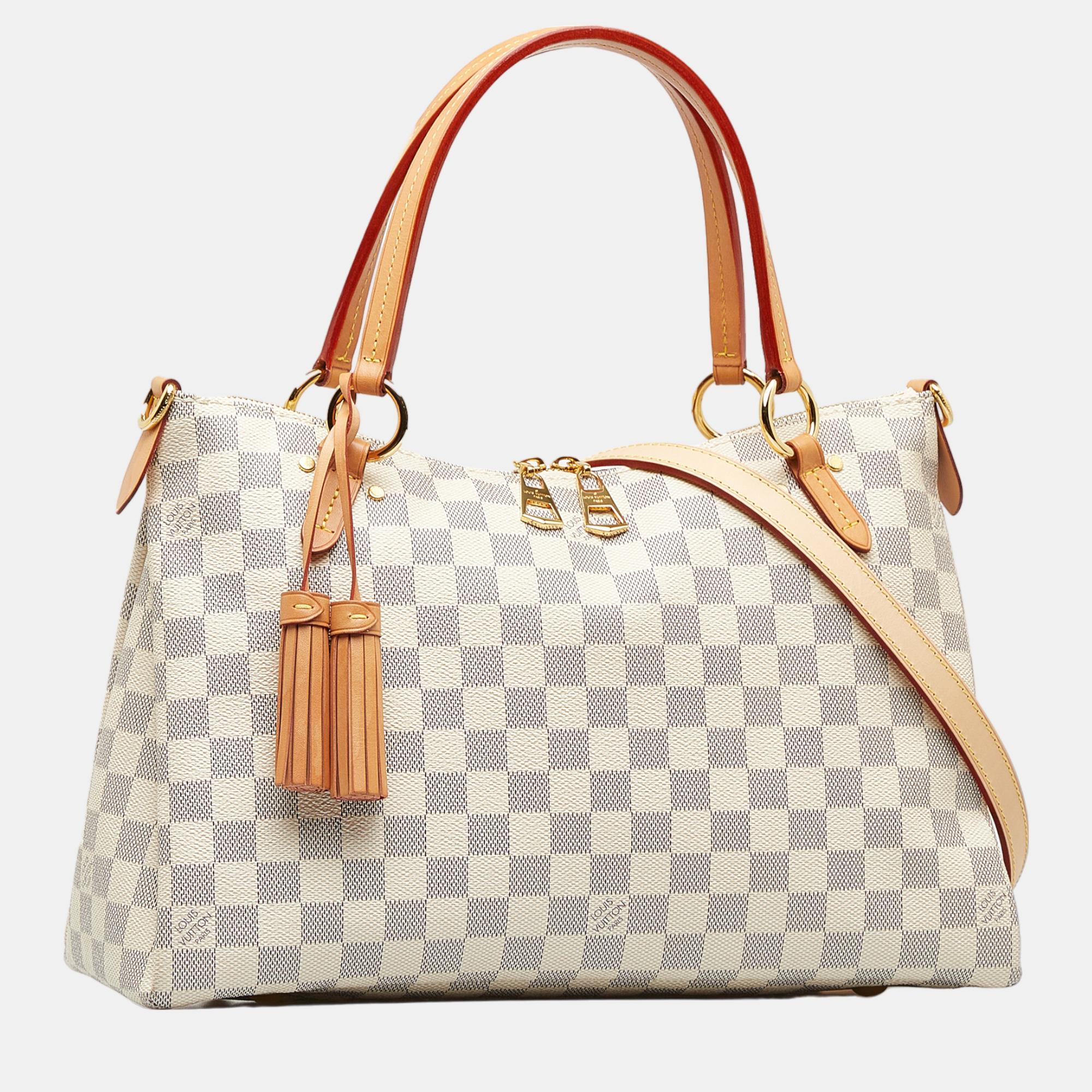 

Louis Vuitton Blue/White Damier Azur Lymington