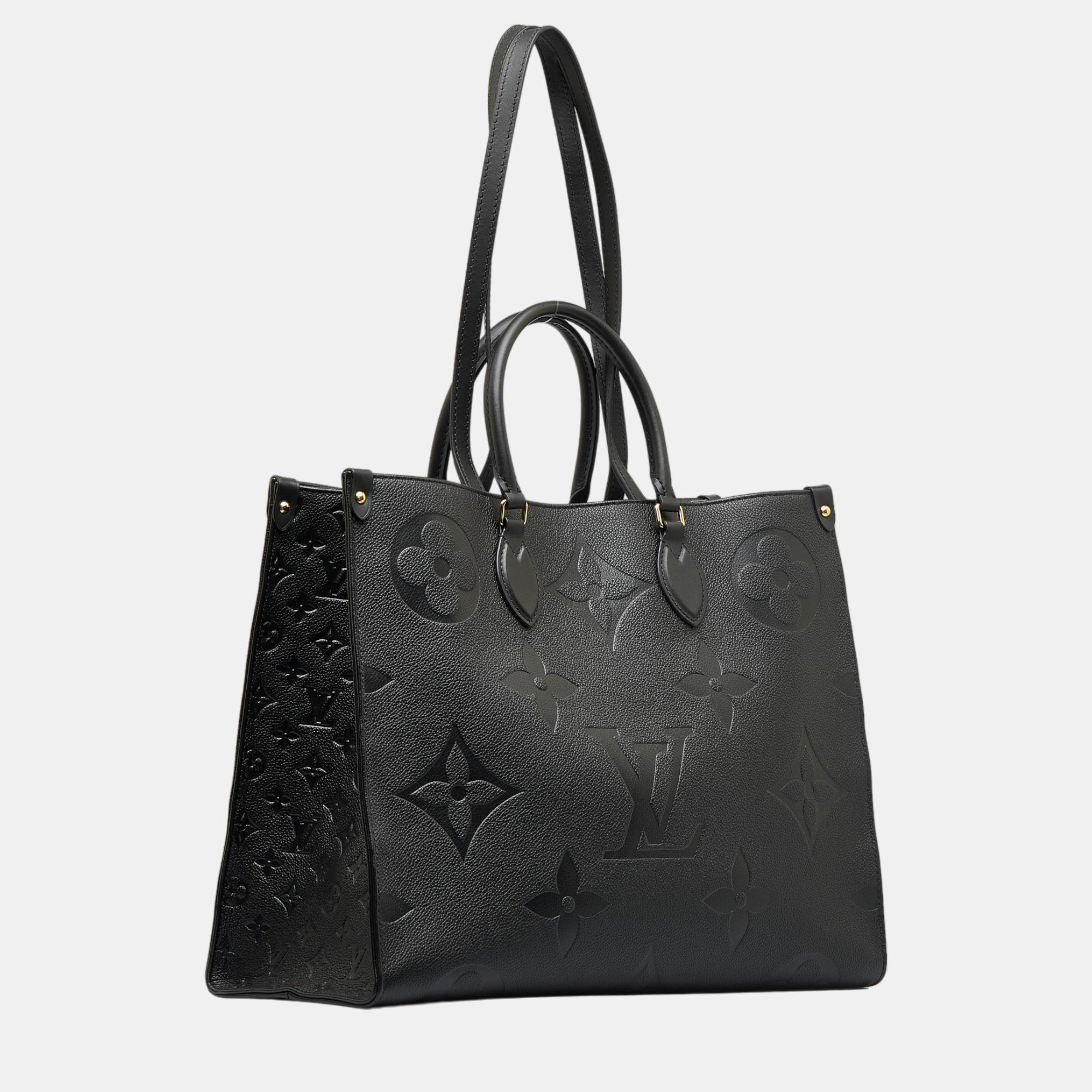 

Louis Vuitton Black Monogram Empreinte Onthego GM