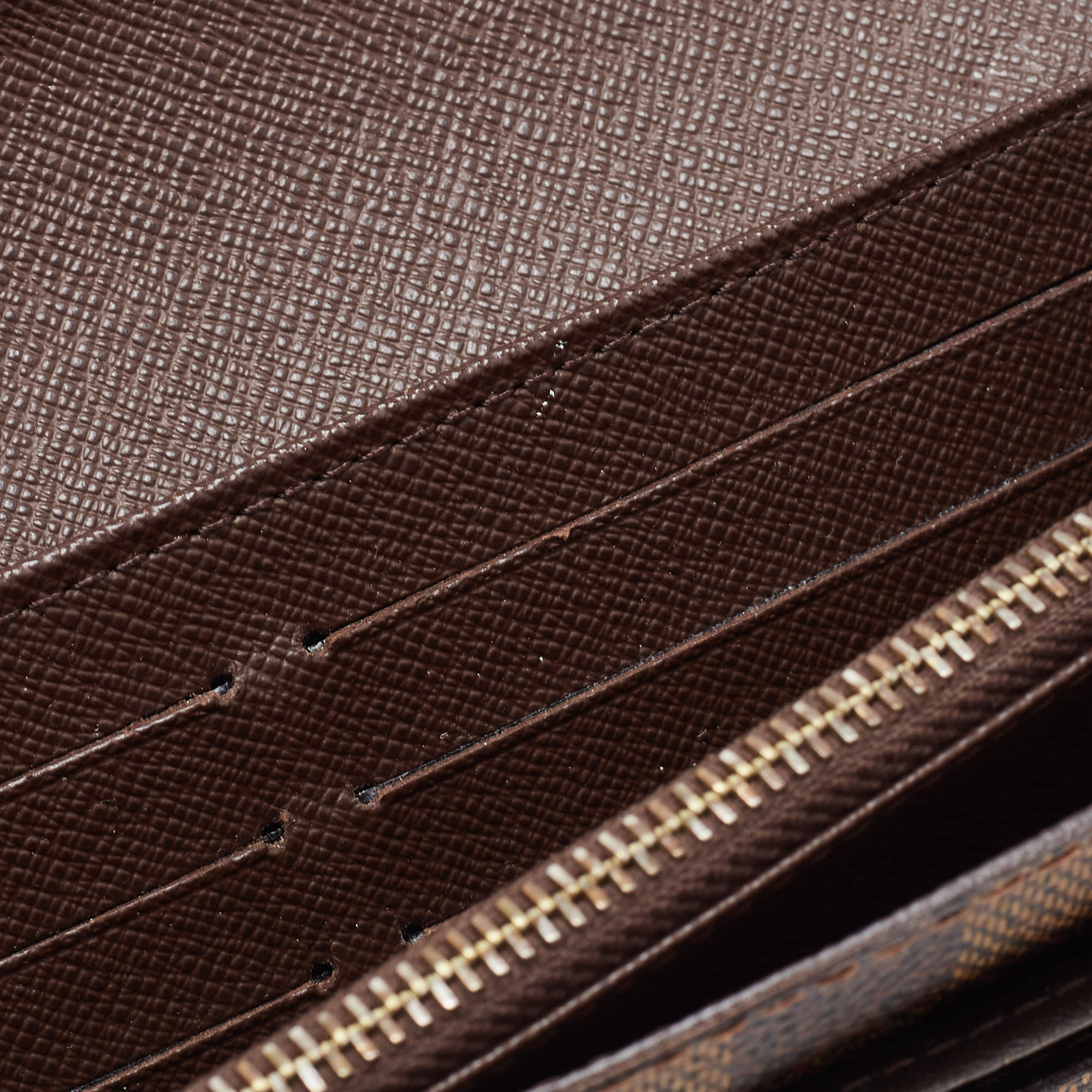 

Louis Vuitton Monogram Canvas Canvas Sarah Wallet, Brown