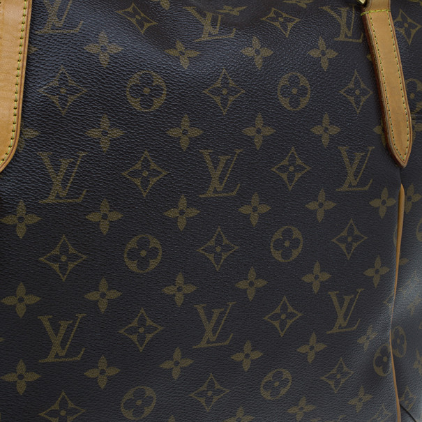 Louis Vuitton Brown Monogram Totally GM Leather Cloth ref.578921