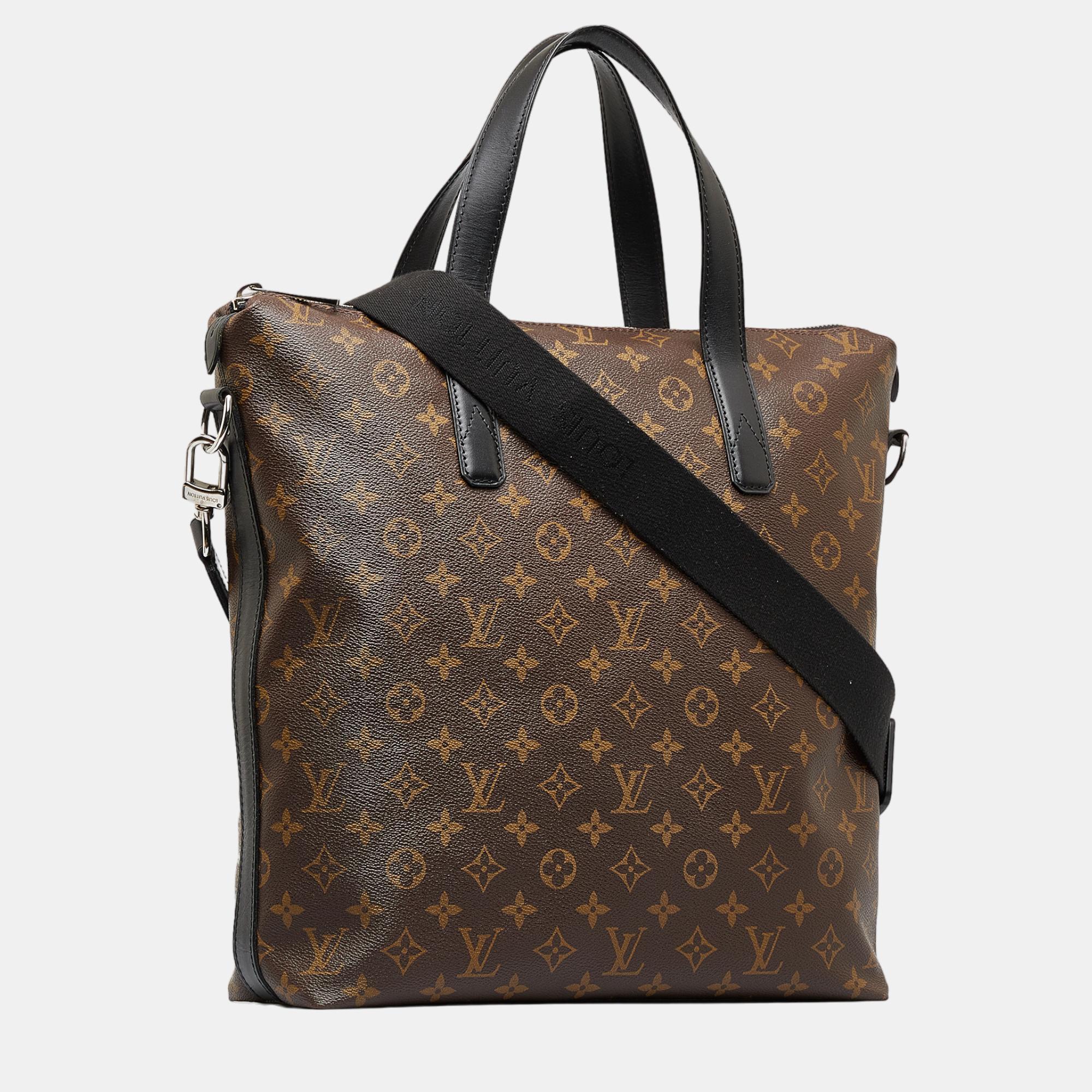 

Louis Vuitton Brown Monogram Macassar Davis