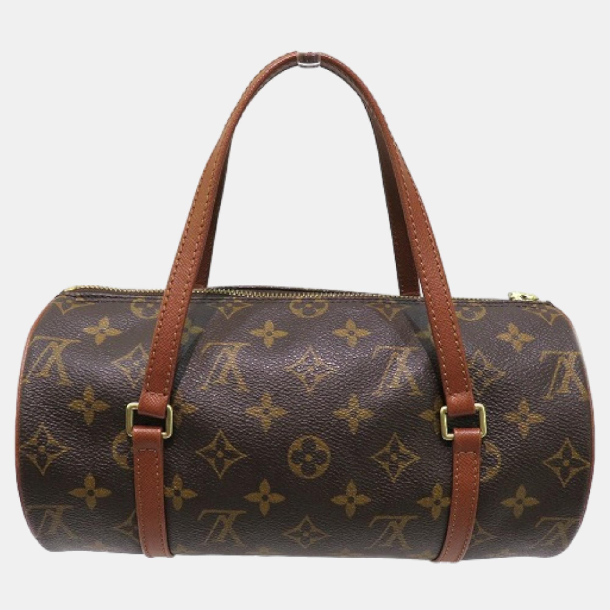 

Louis Vuitton Brown Canvas Monogram Papillon 25 Handbag