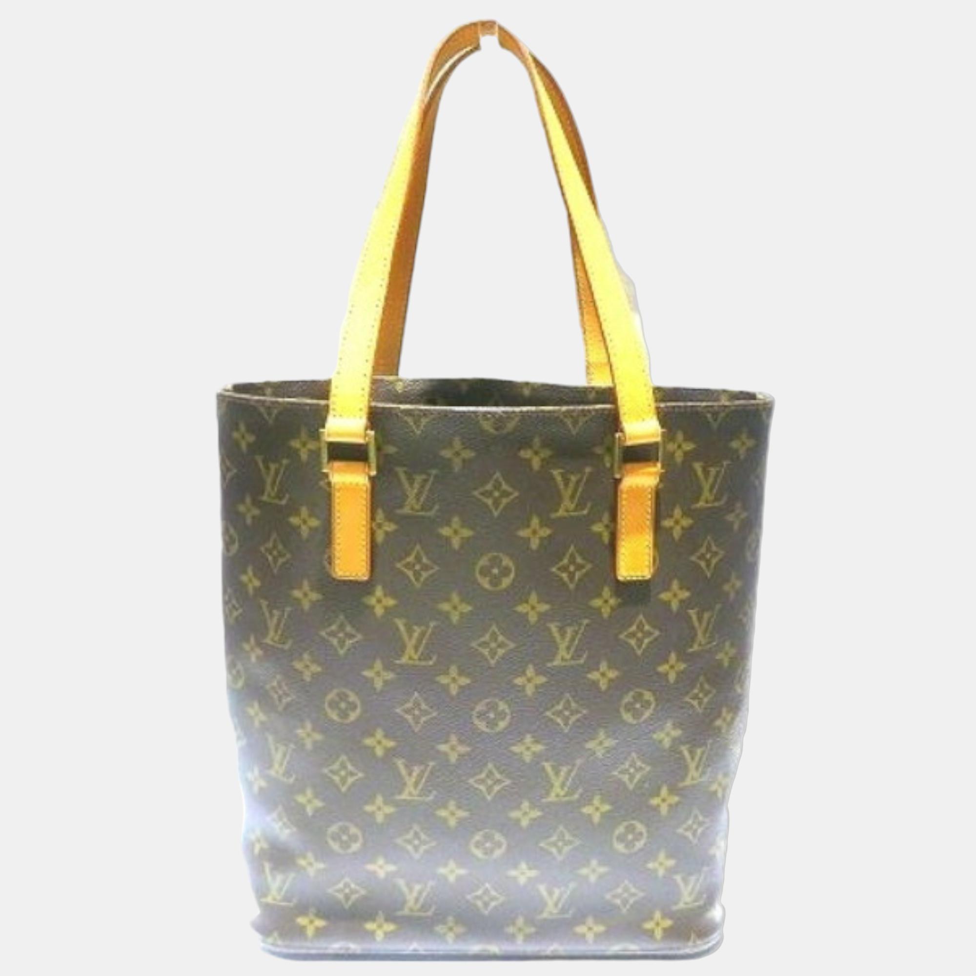 

Louis Vuitton Brown Canvas Monogram Vavin GM Tote Bag