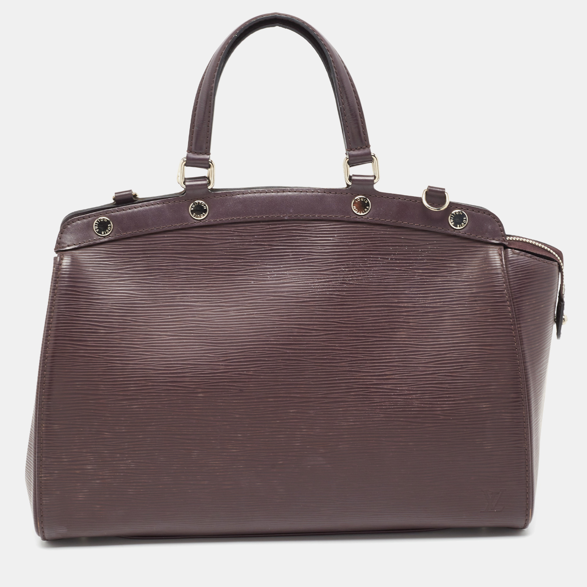 

Louis Vuitton Quetsche Epi Leather Brea MM Bag, Brown