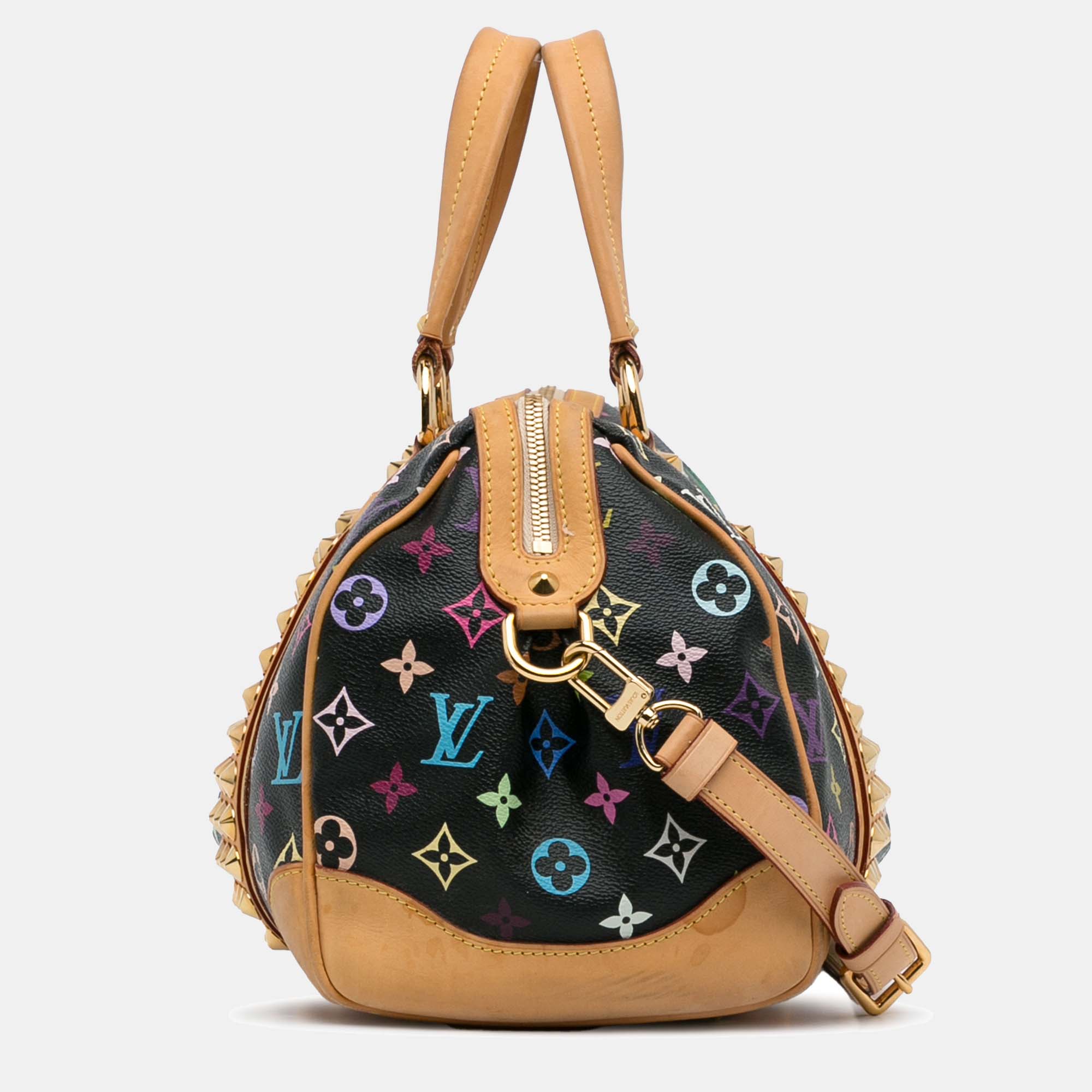 

Louis Vuitton Monogram Multicolore Courtney MM, Black