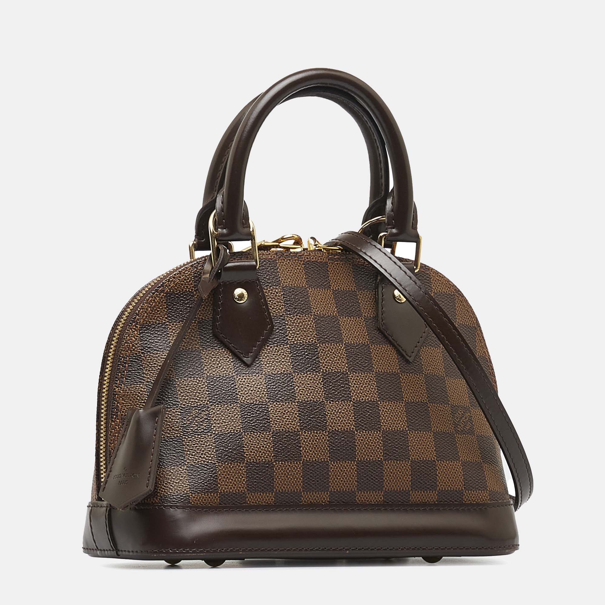 

Louis Vuitton Damier Ebene Alma BB, Brown