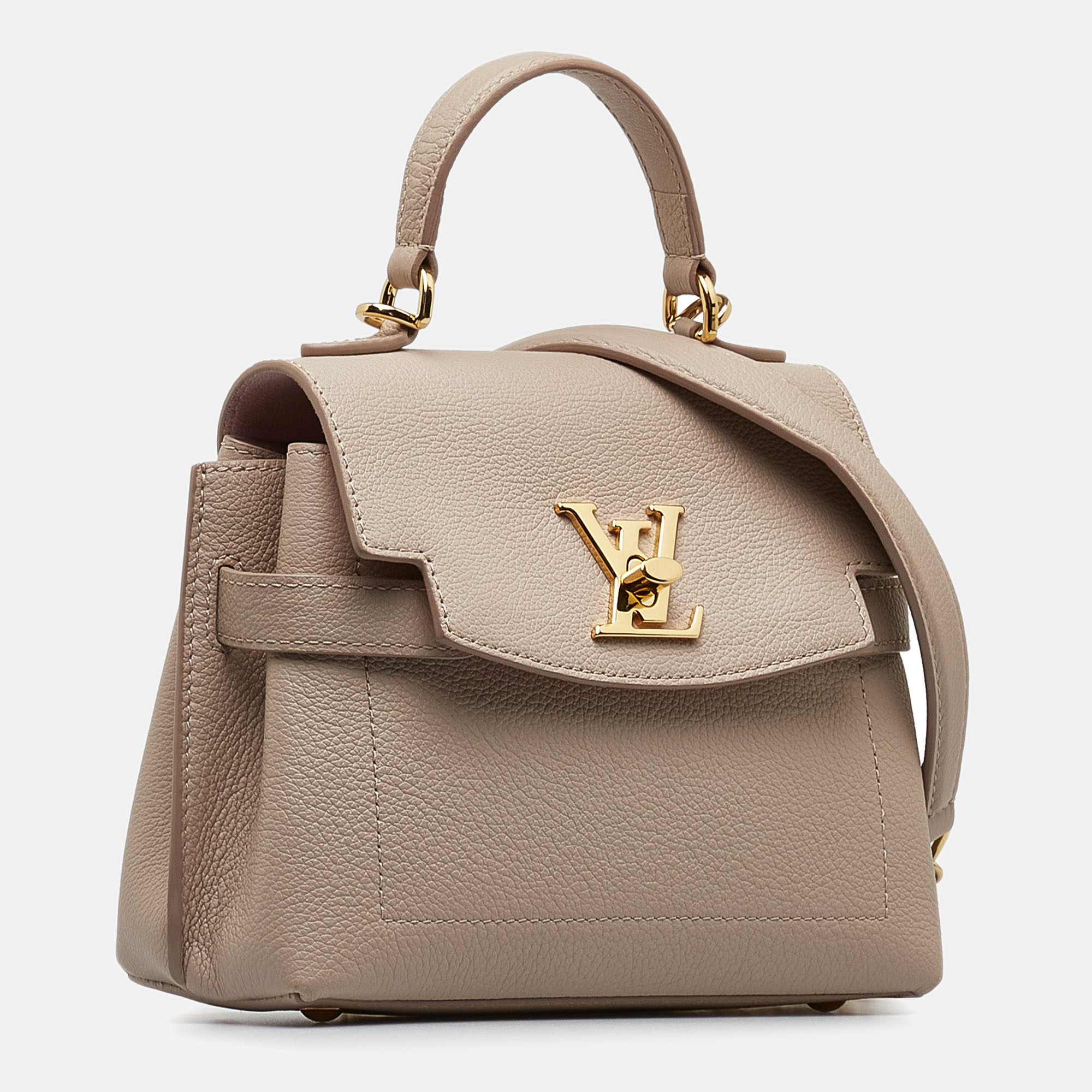 

Louis Vuitton Brown Leather LockMe Ever BB