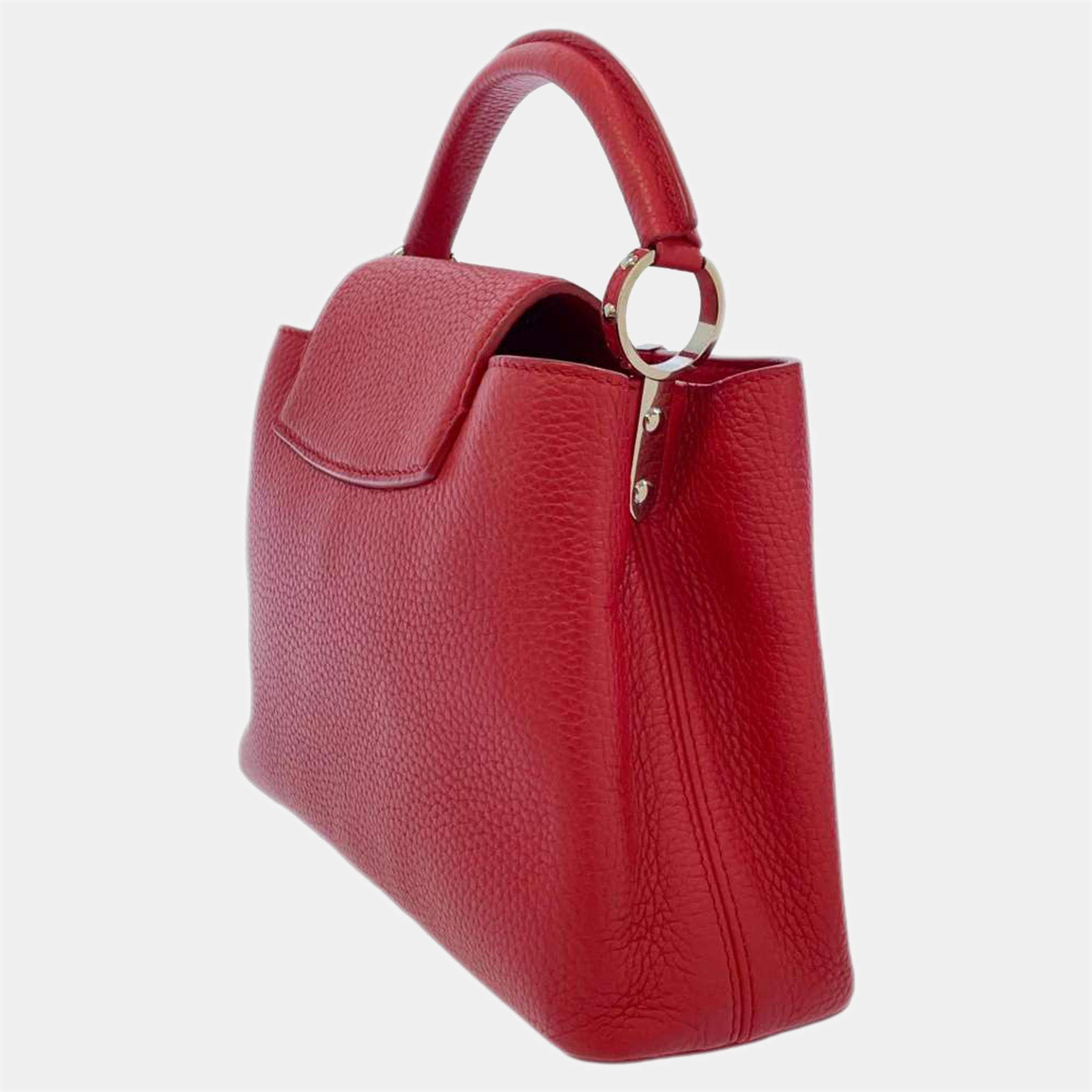 

Louis Vuitton Ruby Taurillon Leather Capucines BB bag, Red