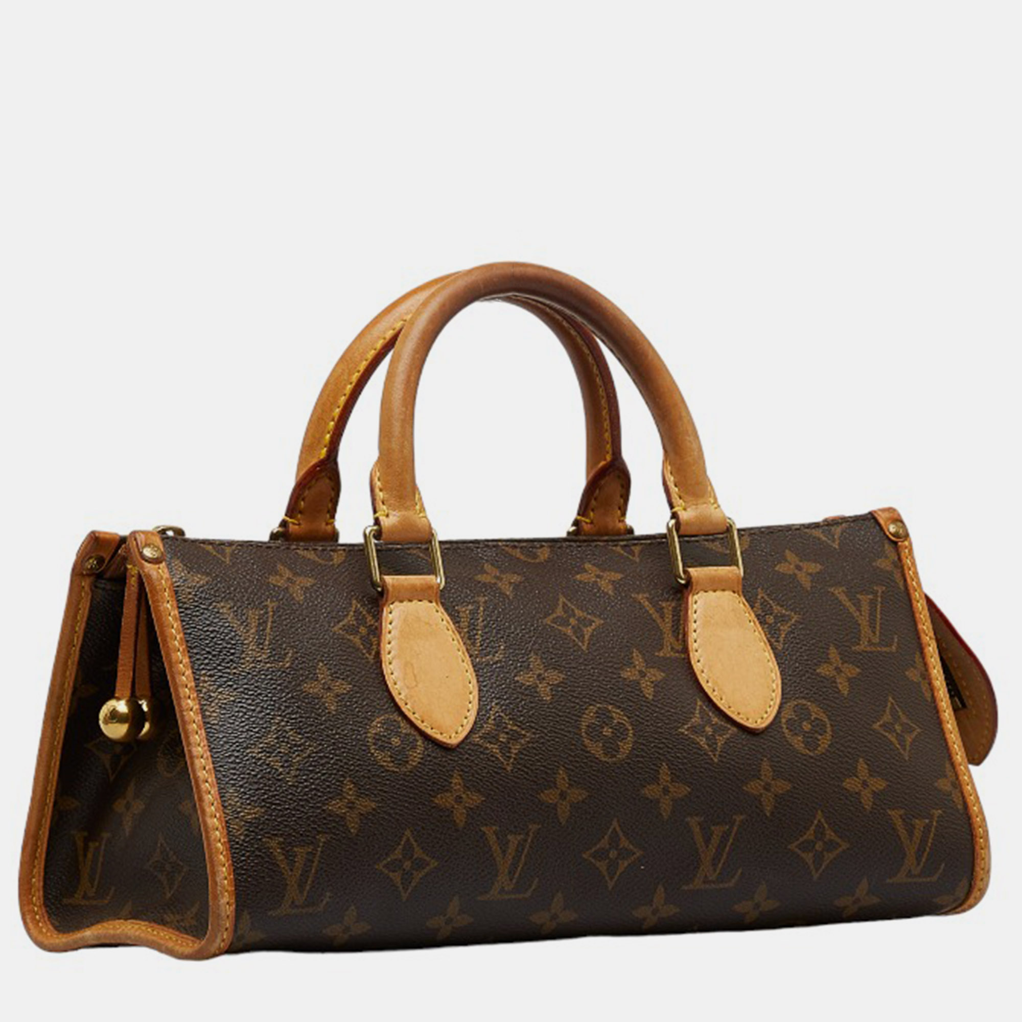 

Louis Vuitton Brown Canvas Monogram Popincourt Top Handle Bag