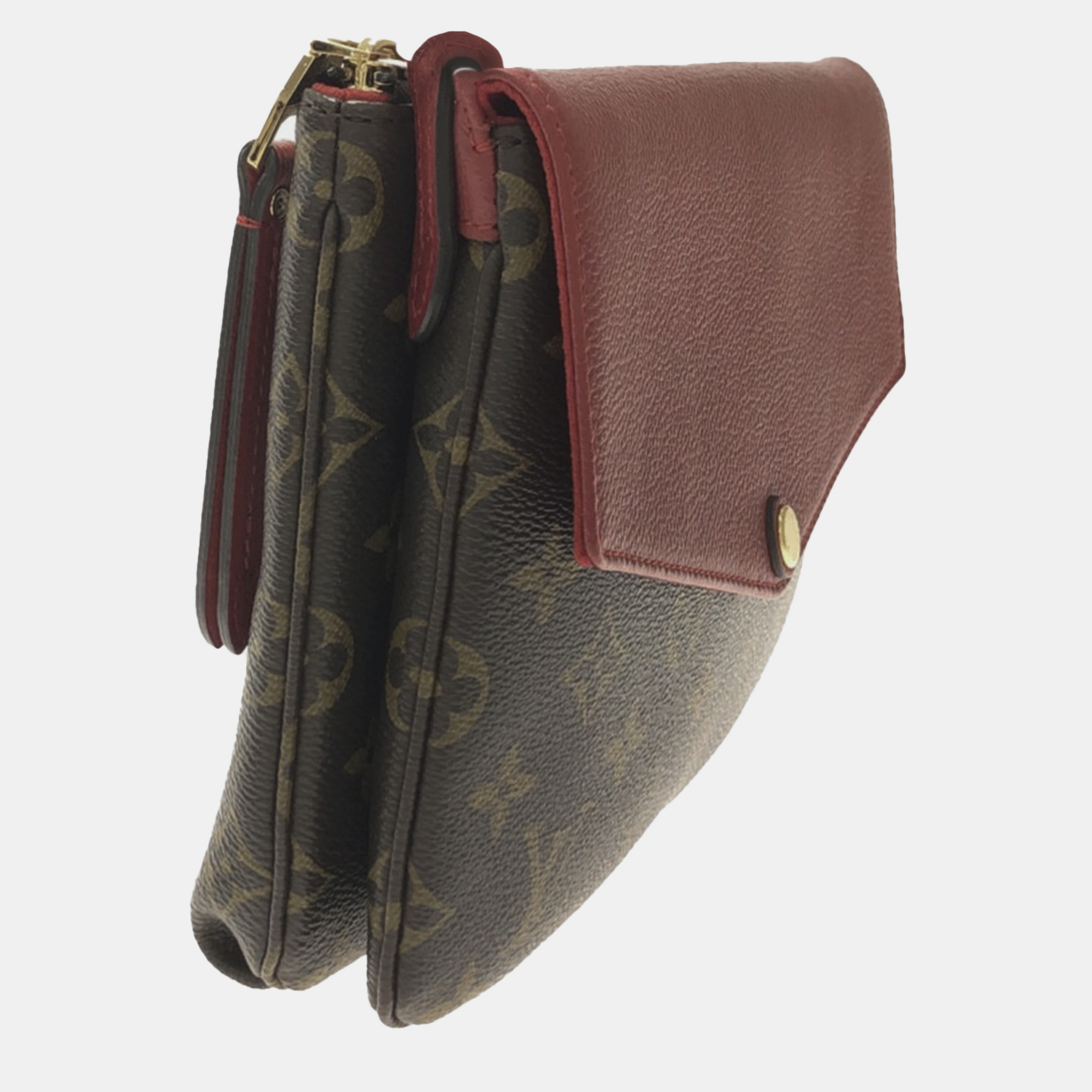 

Louis Vuitton Brown Canvas Monogram Twice