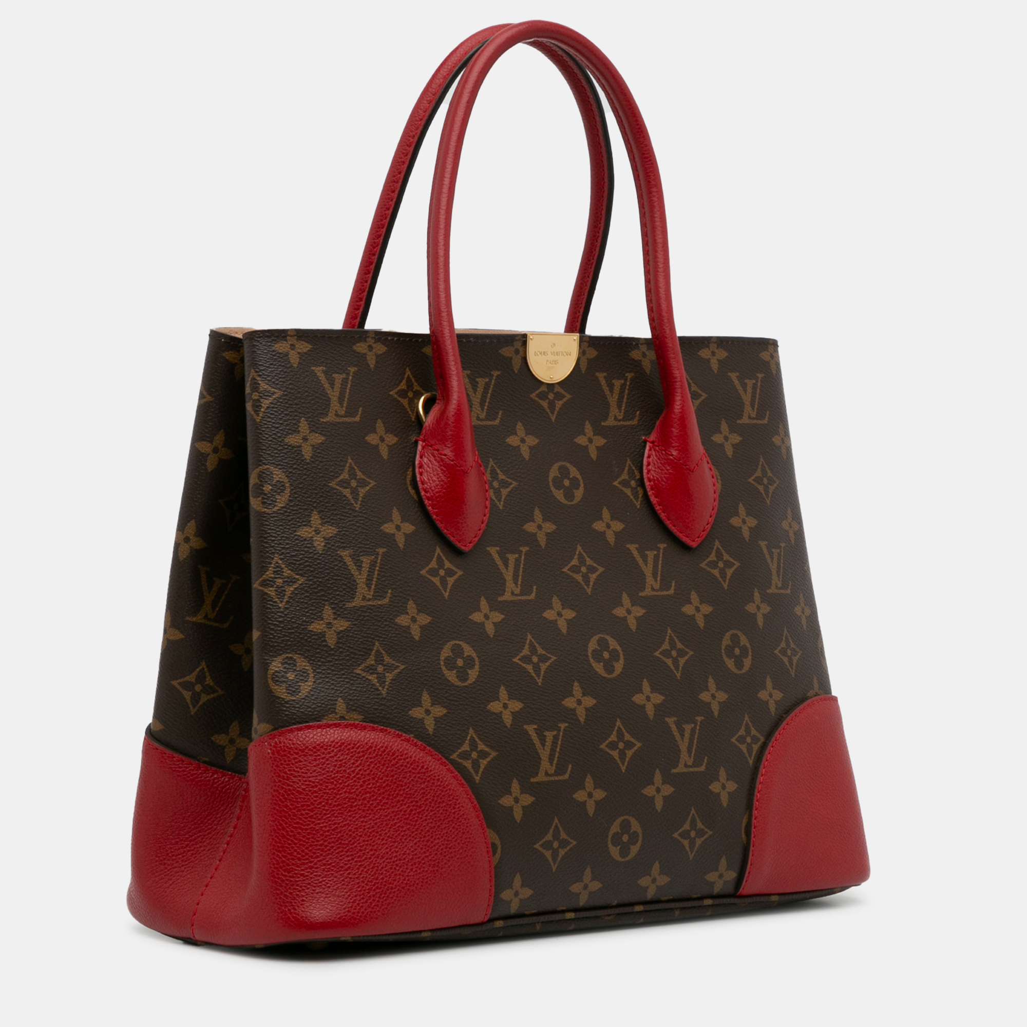 

Louis Vuitton Brown Leather Monogram Flandrin