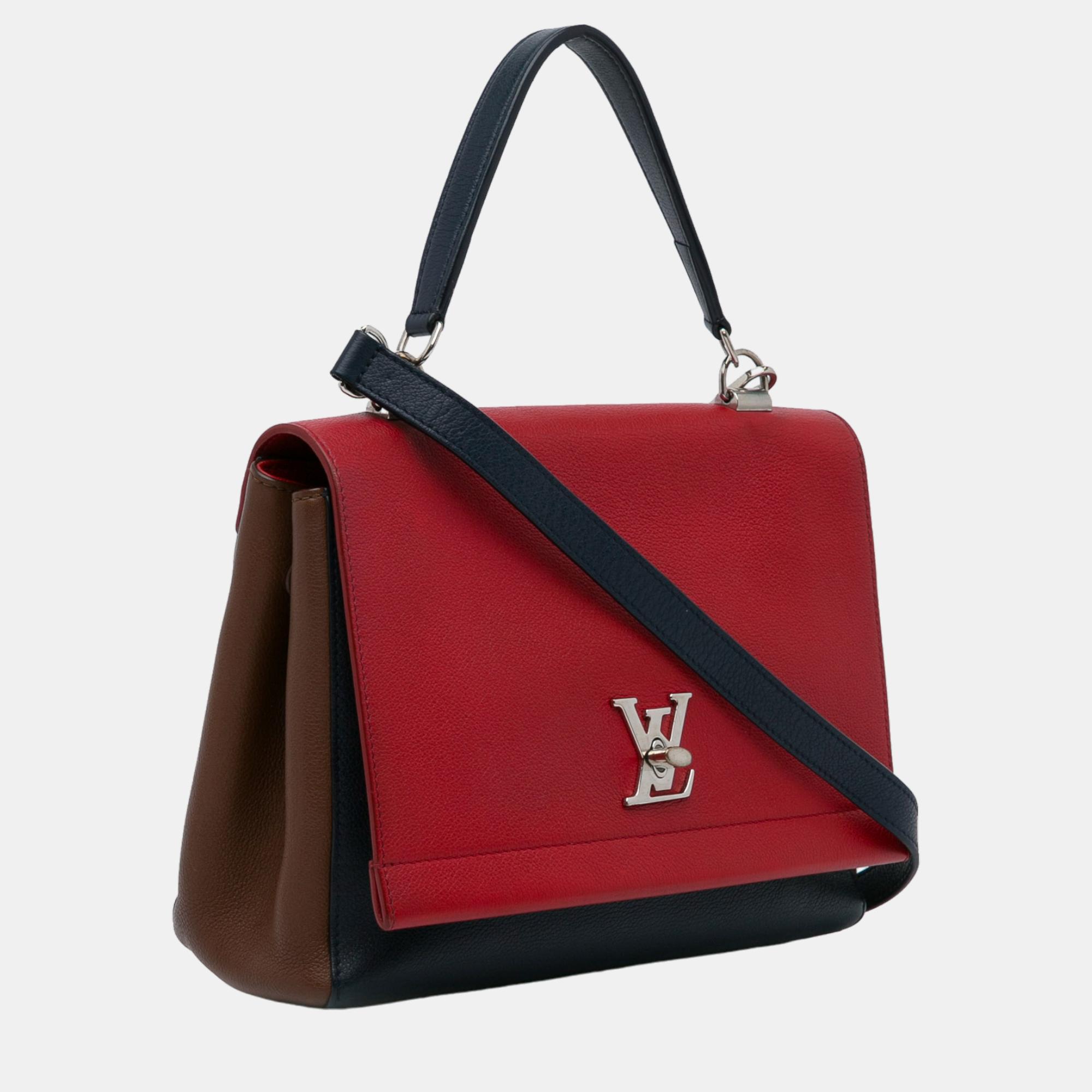 

Louis Vuitton Black/Red Lockme II