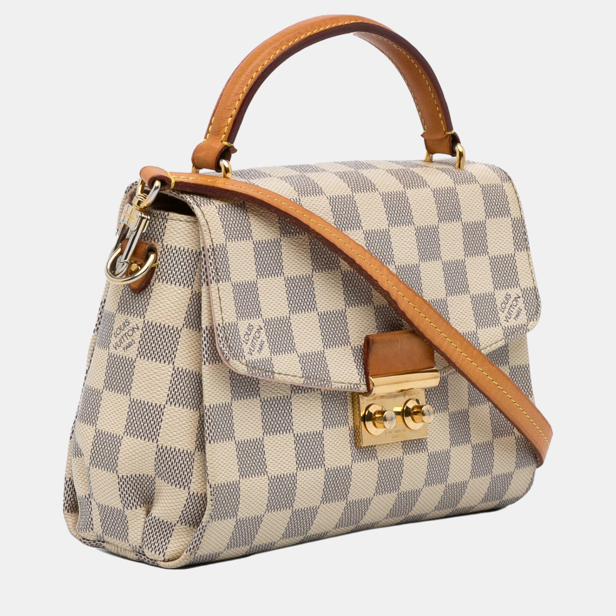 

Louis Vuitton Blue/White Damier Azur Croisette