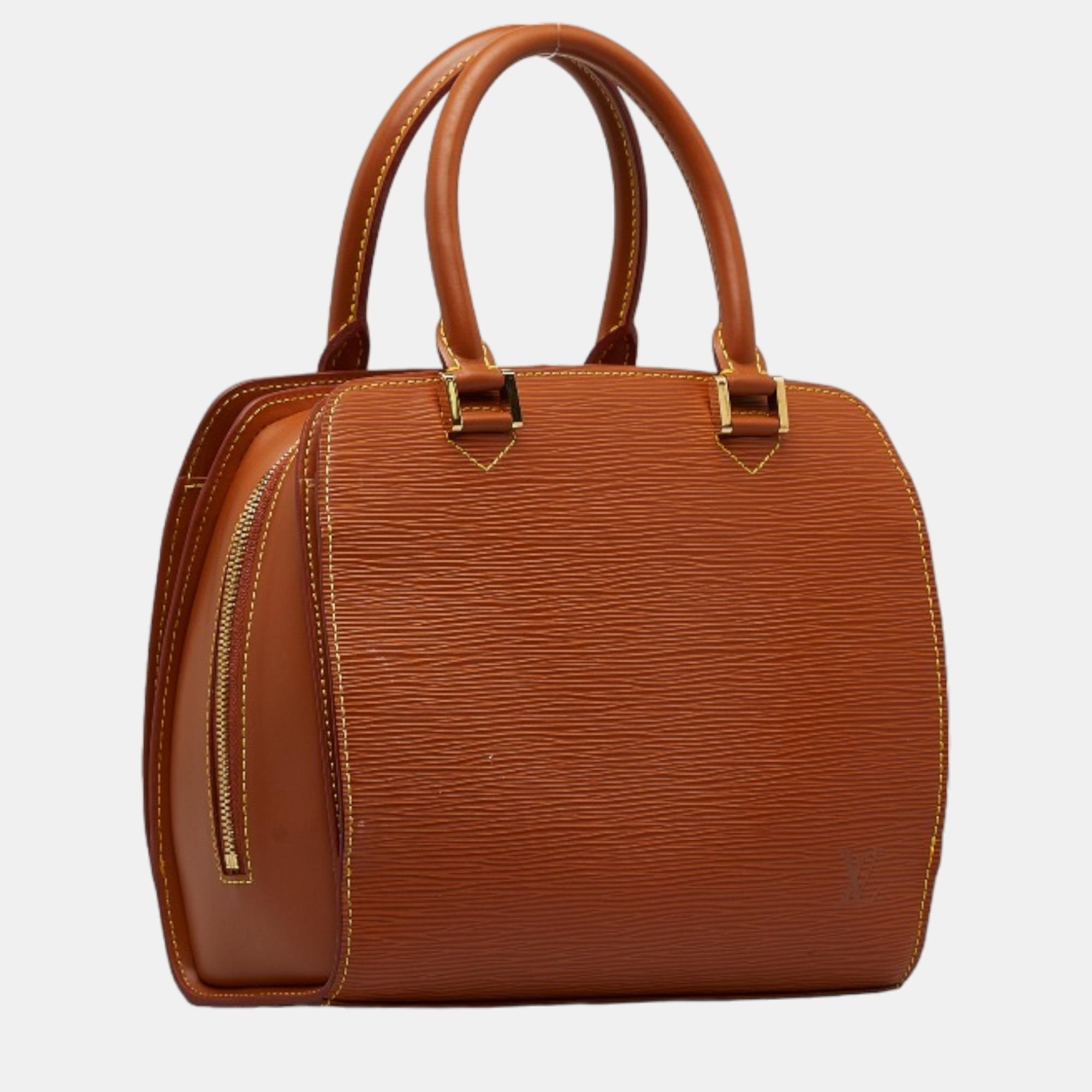 

Louis Vuitton Brown Epi Pont-Neuf bag