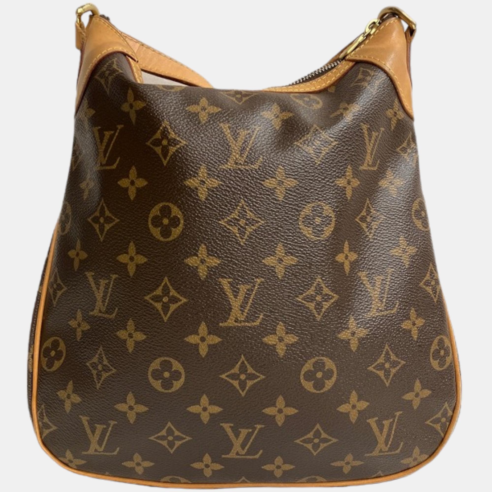 

Louis Vuitton Brown Canvas Monogram Odeon PM