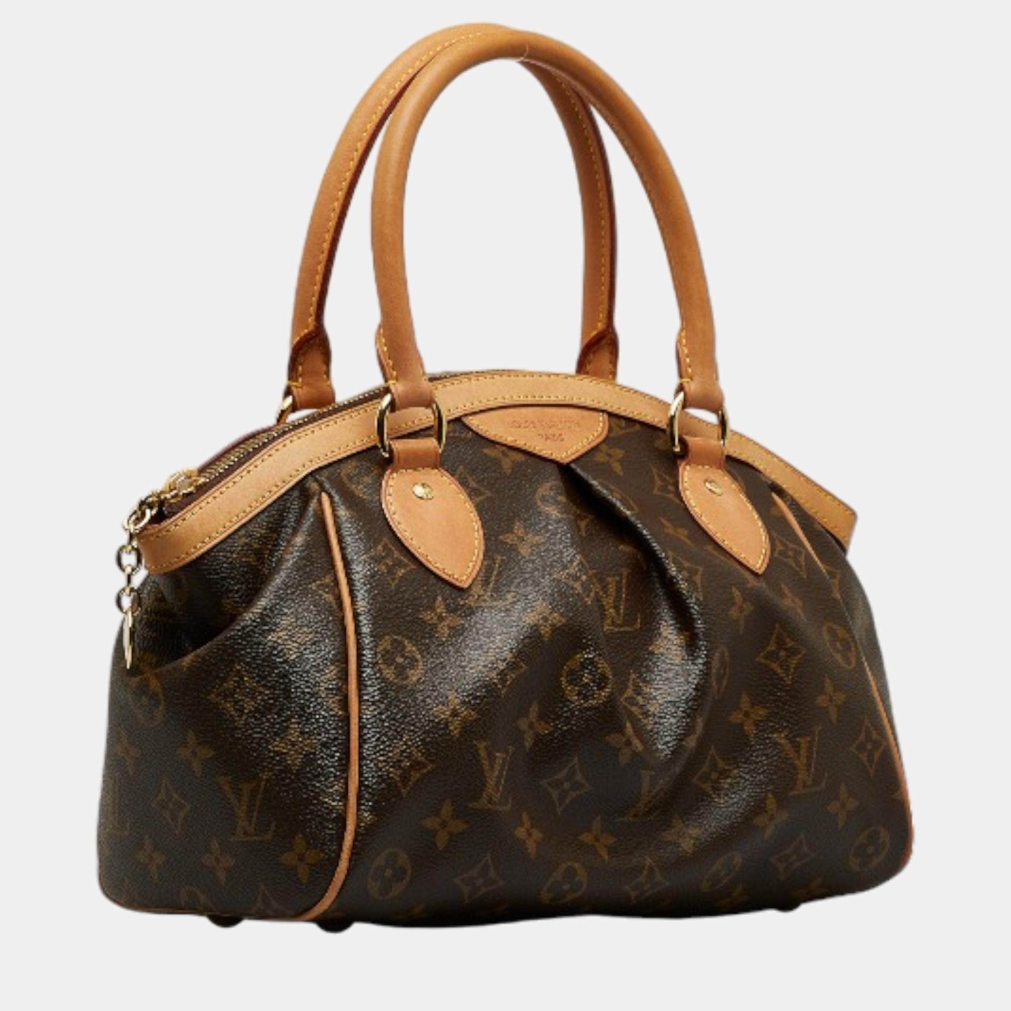 

Louis Vuitton Brown Canvas Monogram Tivoli PM