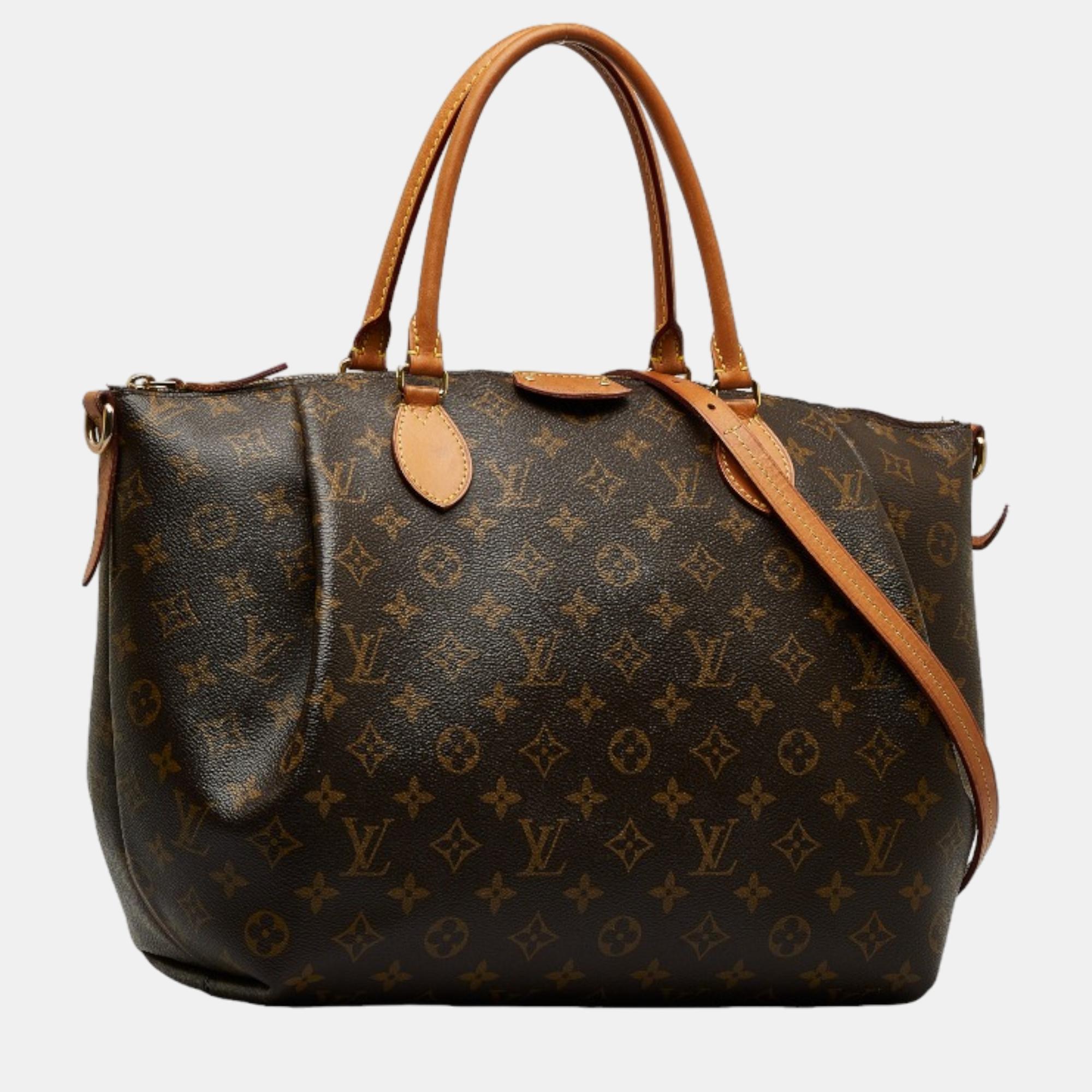 

Louis Vuitton Brown Canvas Monogram Turenne MM