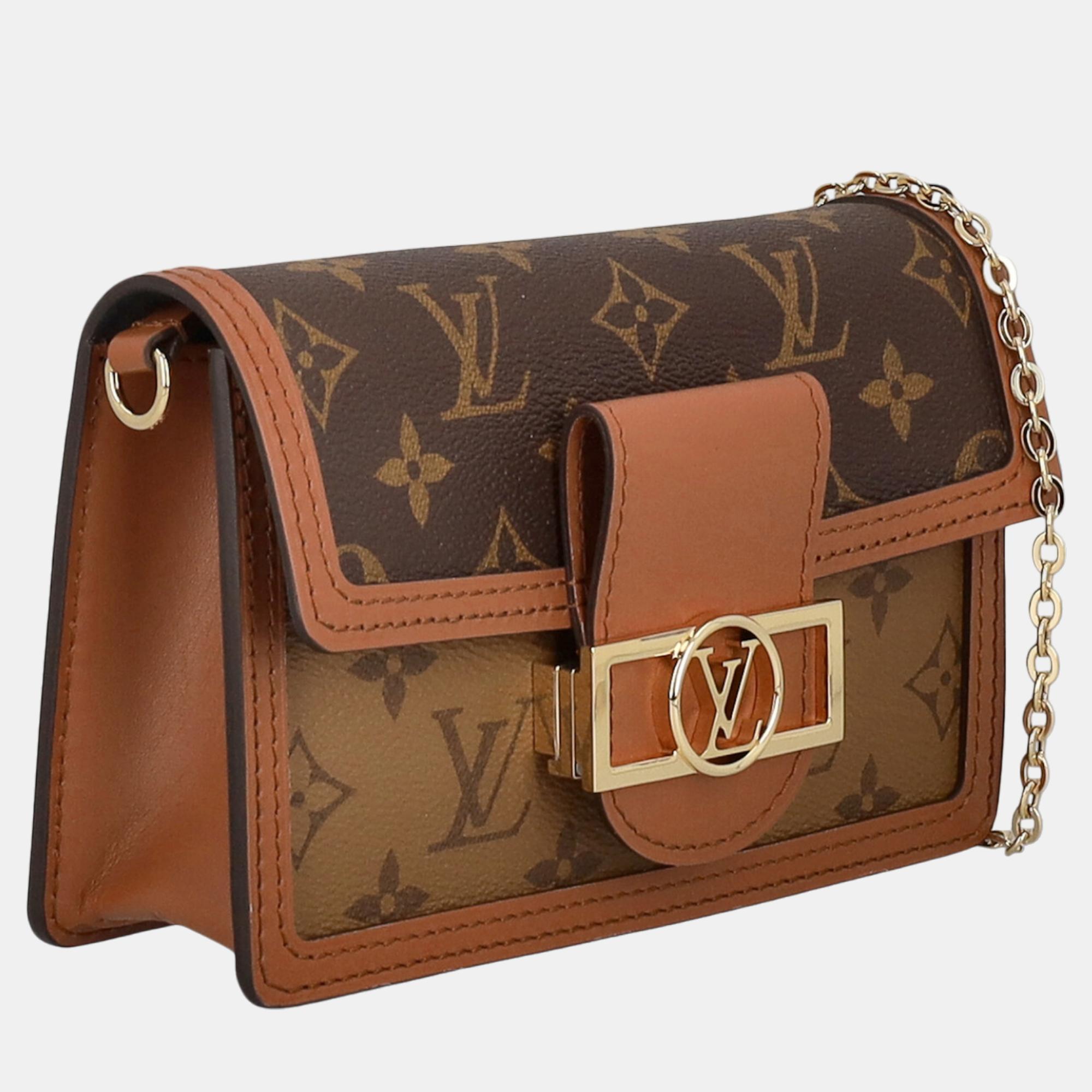

Louis Vuitton Women's Leather Cross Body Bag - Brown