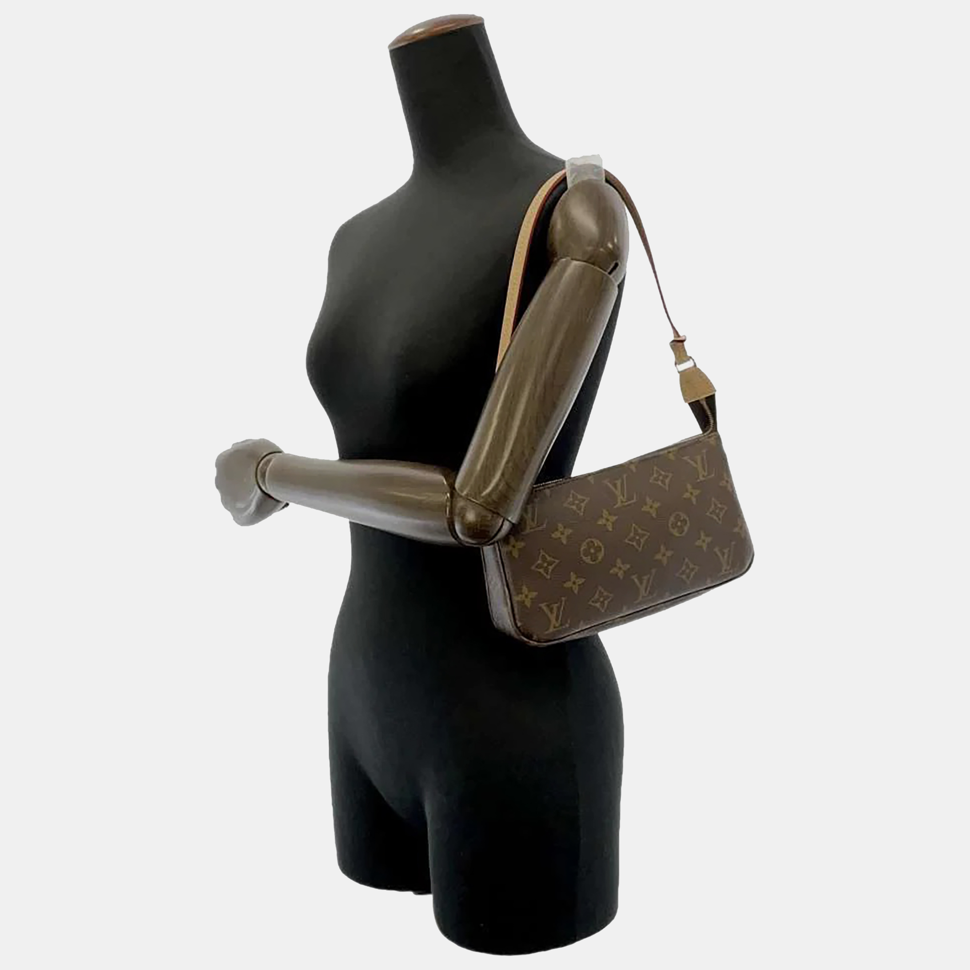

Louis Vuitton Brown Monogram Canvas Pochette Accessoires Shoulder Bag
