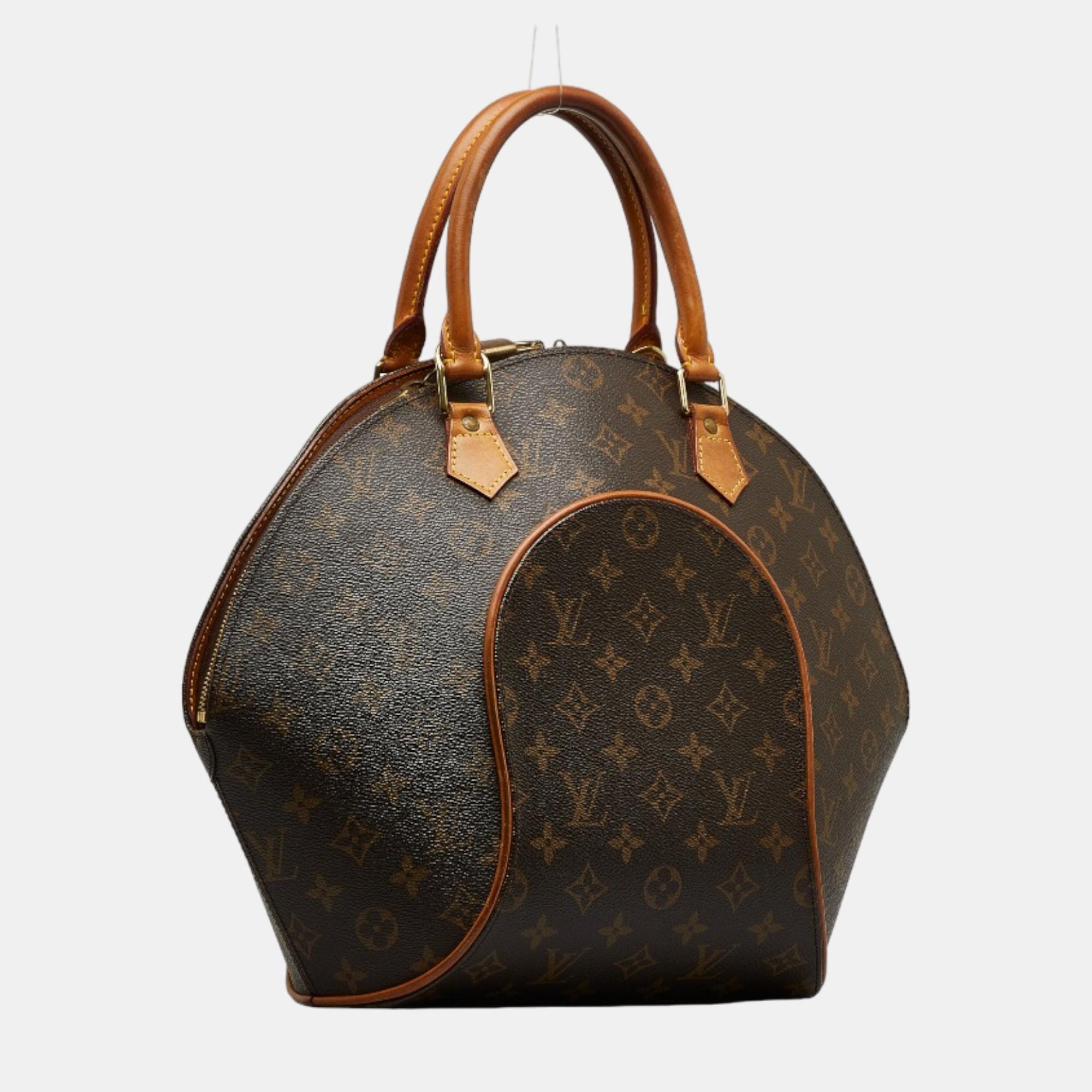 

Louis Vuitton Brown Canvas Monogram Ellipse MM bag