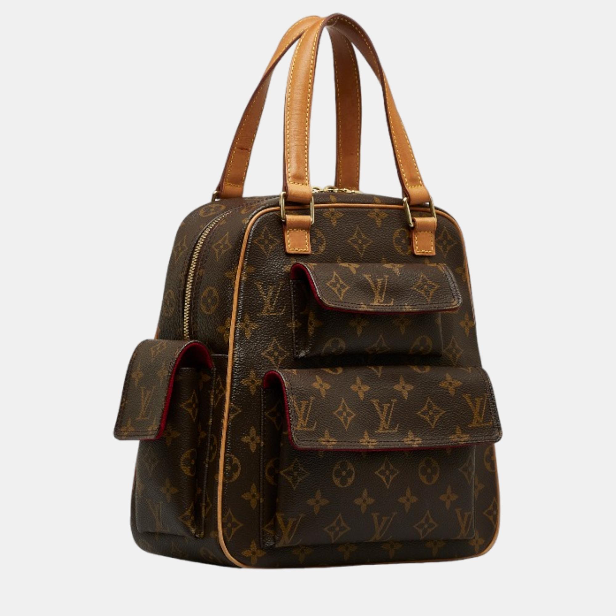 

Louis Vuitton Brown Canvas Monogram Excentri Cite bag