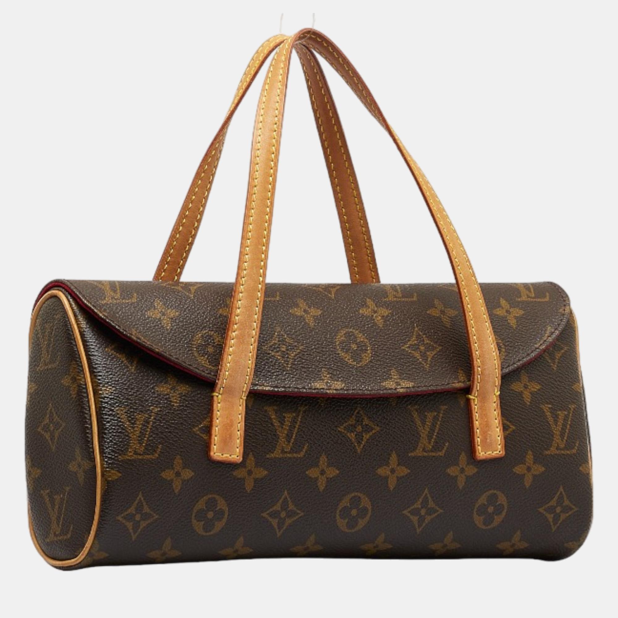 

Louis Vuitton Brown Canvas Monogram Sonatine bag