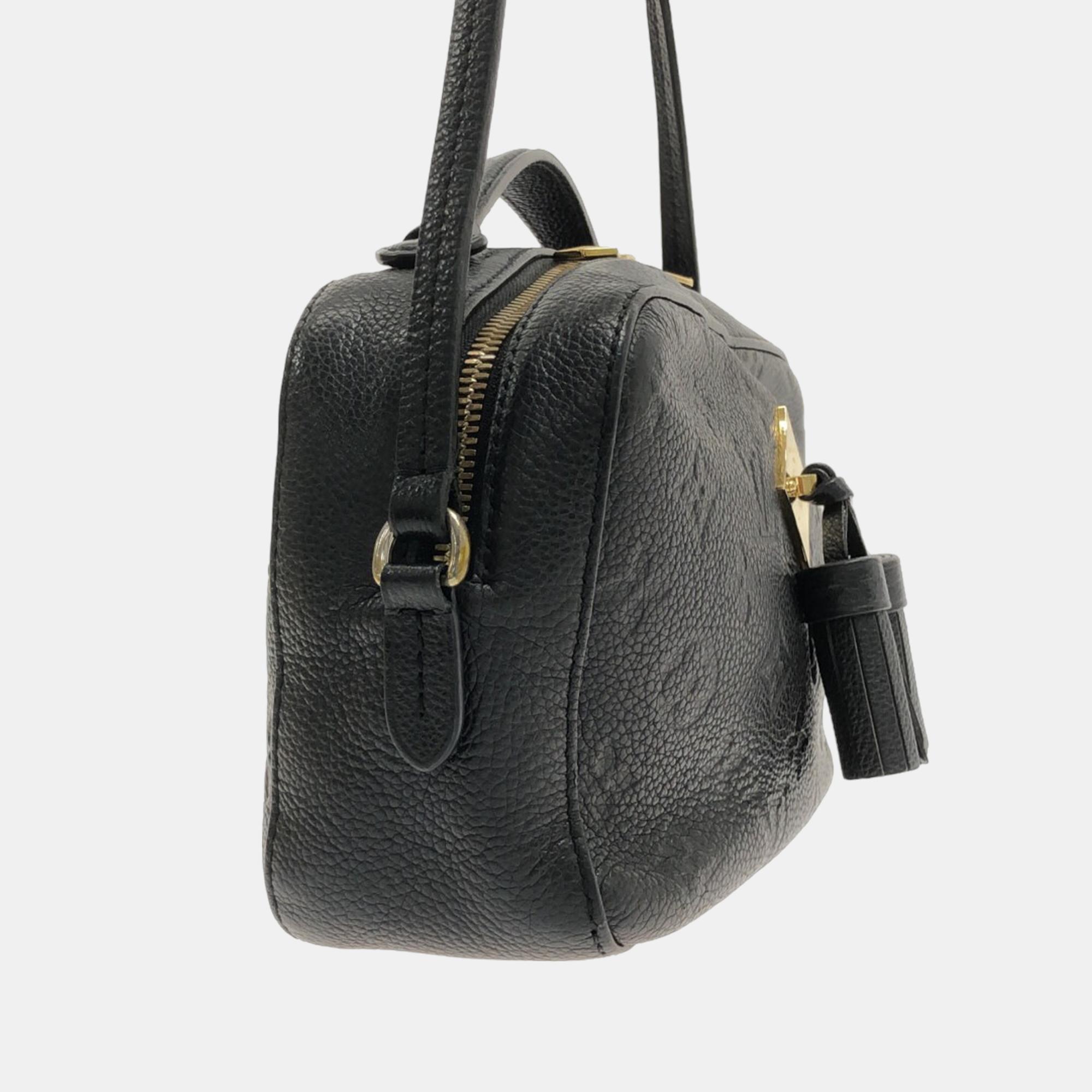 

Louis Vuitton Black Monogram Empreinte Saintonge