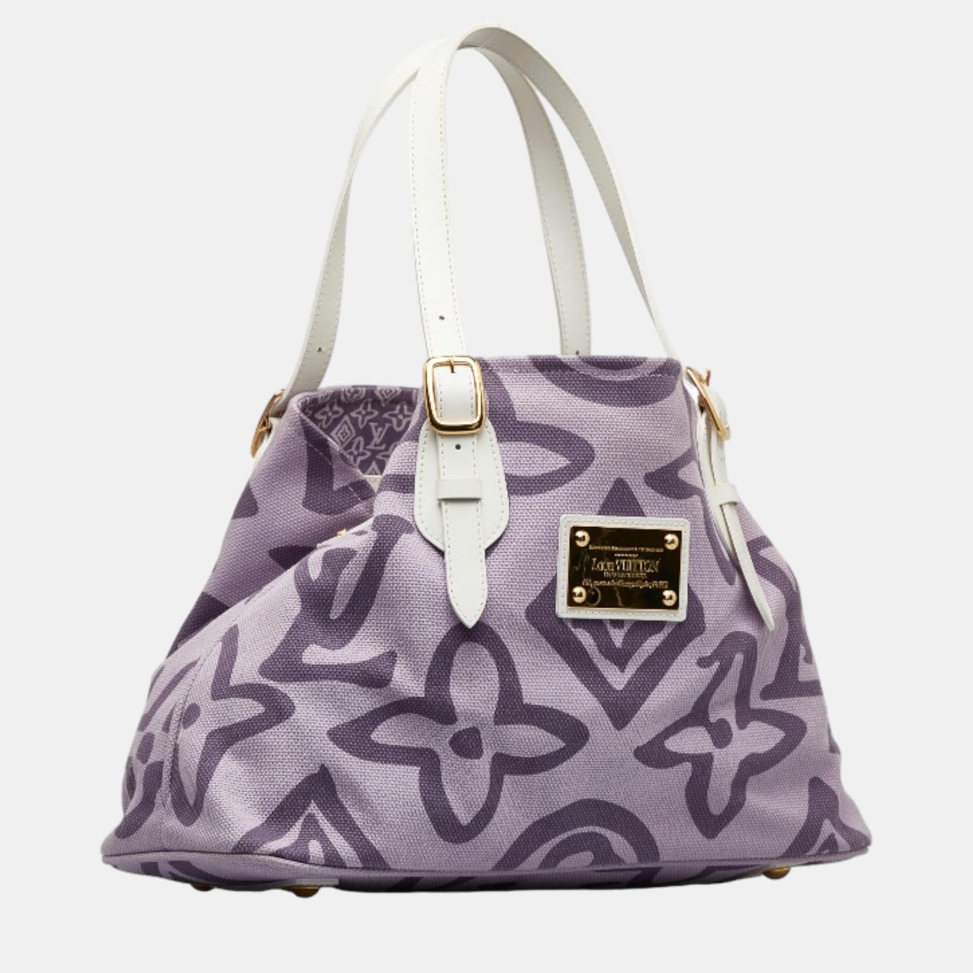 

Louis Vuitton Purple Monogram Canvas Tahitienne Cabas PM