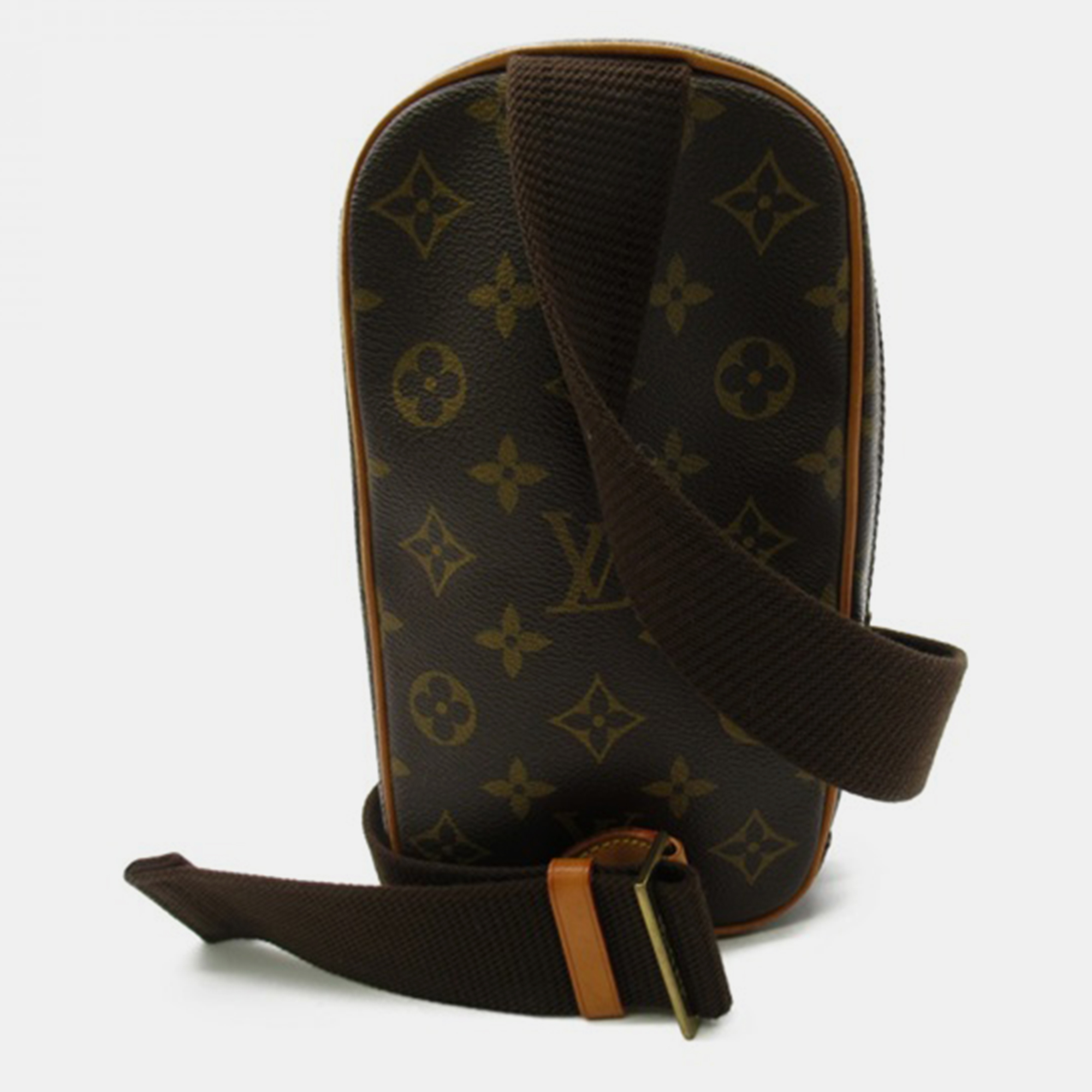 

Louis Vuitton Brown Monogram Canvas Pochette Gange Bag