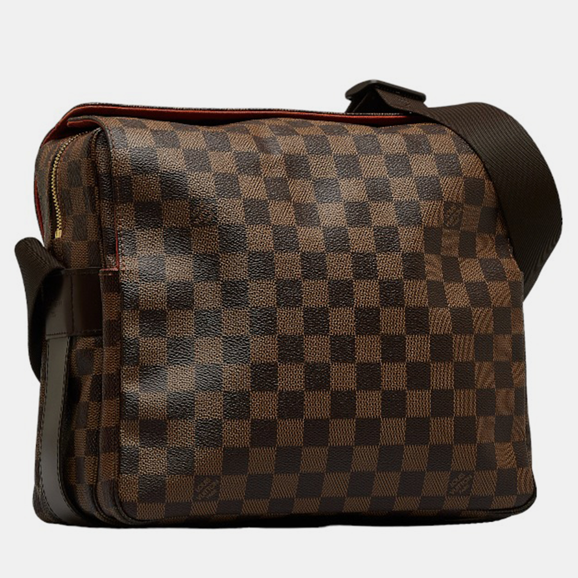 

Louis Vuitton Brown Canvas Damier Ebene Naviglio bag