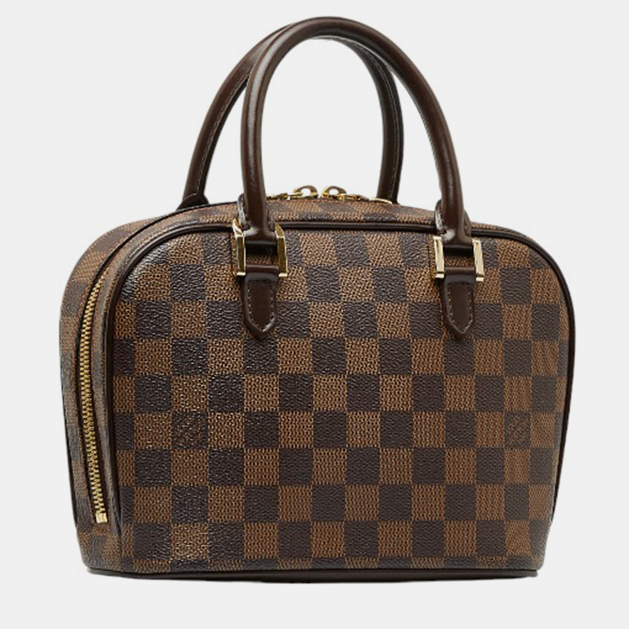 

Louis Vuitton Brown Canvas Damier Ebene Sarria Mini bag