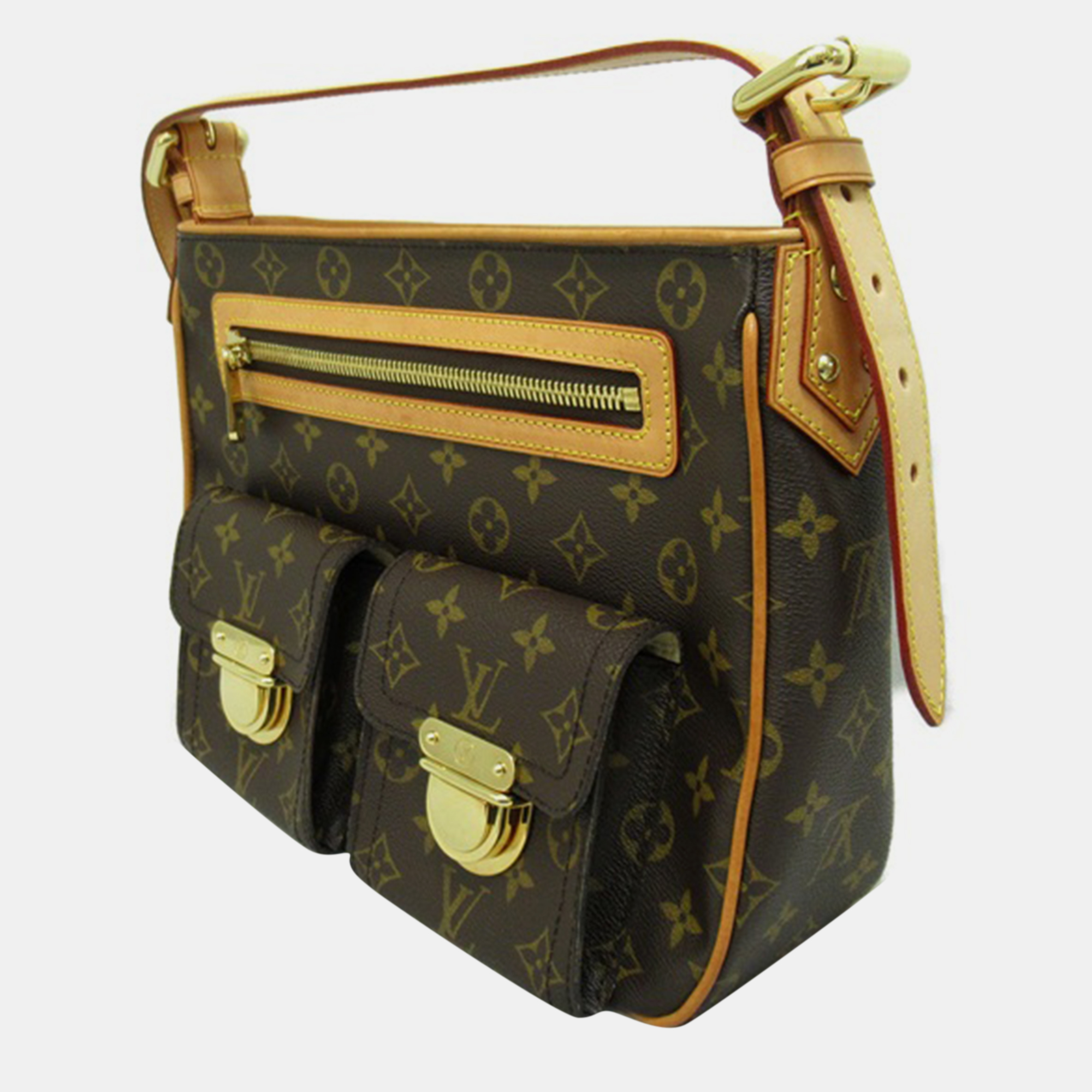 

Louis Vuitton Brown Canvas Monogram Hudson GM bag