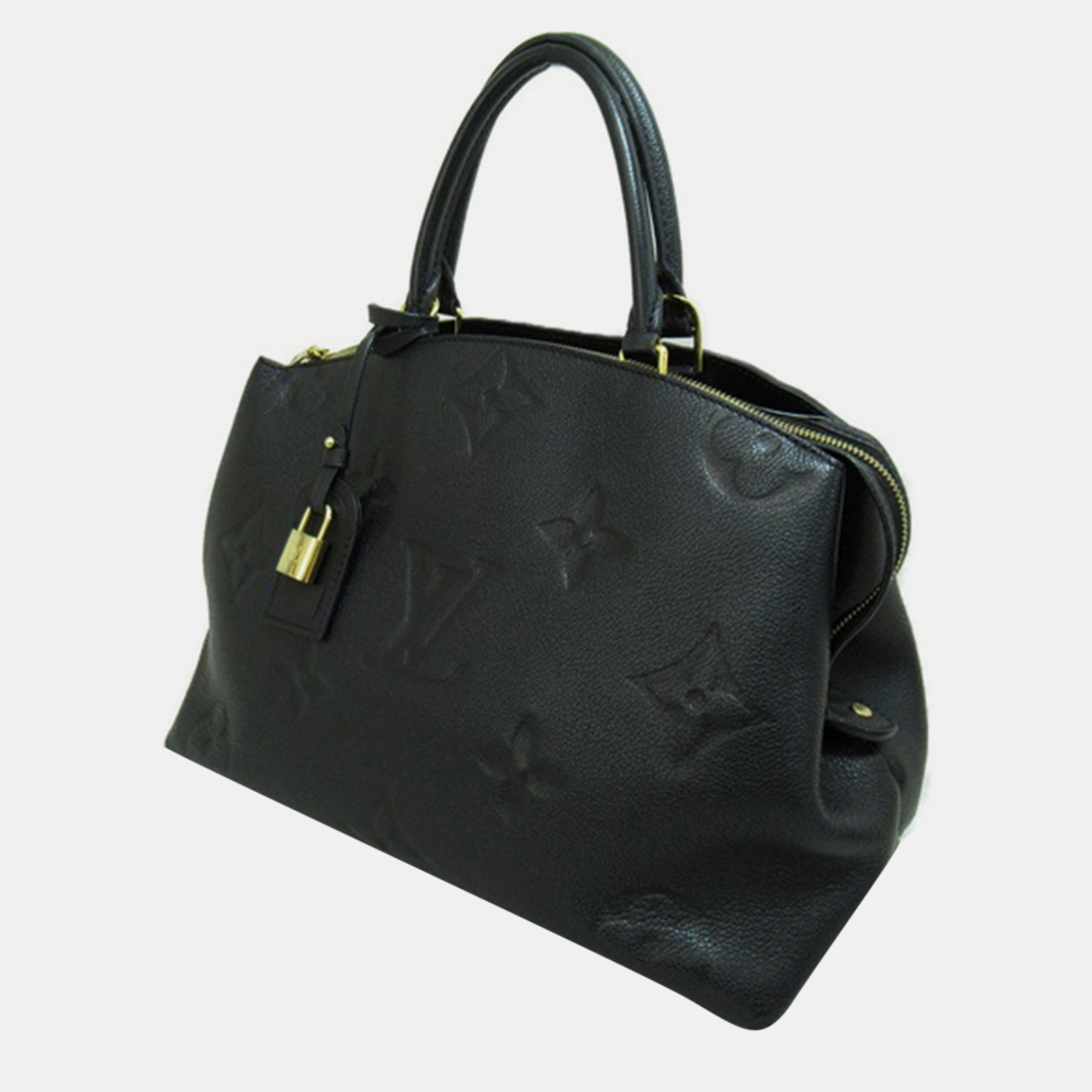 

Louis Vuitton Black Monogram Empreinte Grand Palais Tote Bag