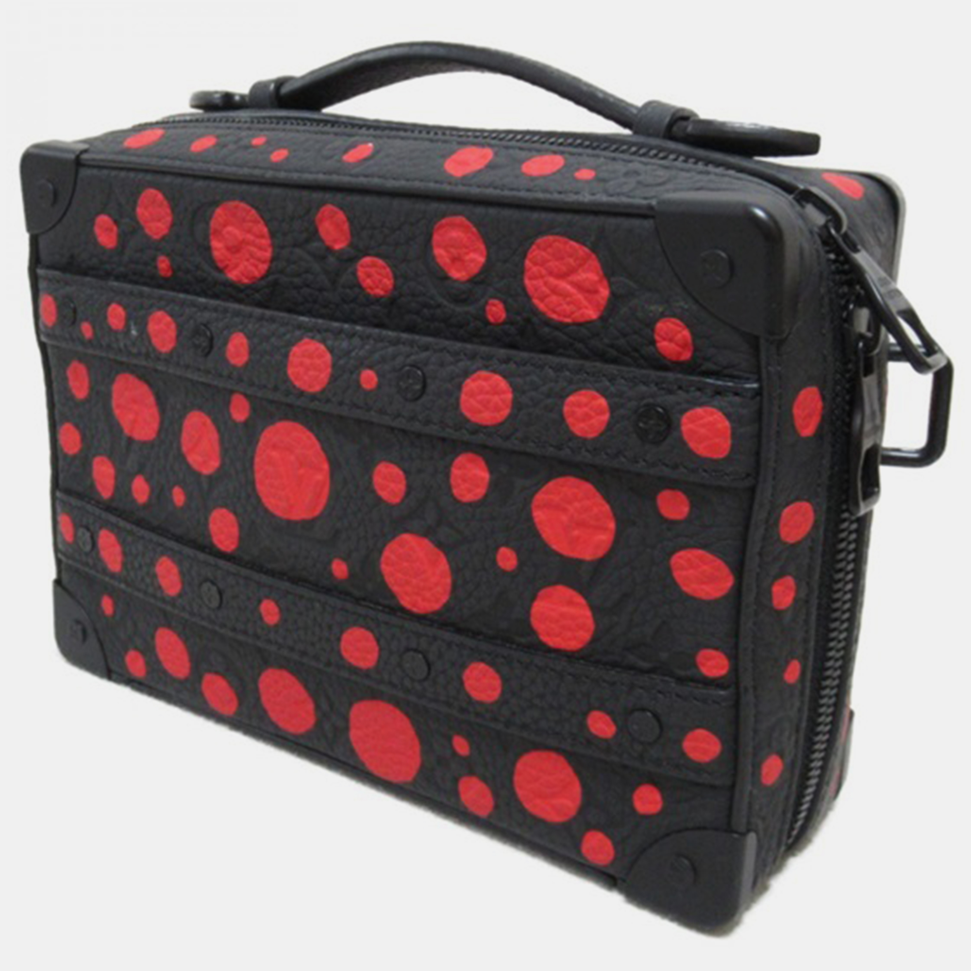 

Louis Vuitton x Yayoi Kusama Black Handle Soft Trunk