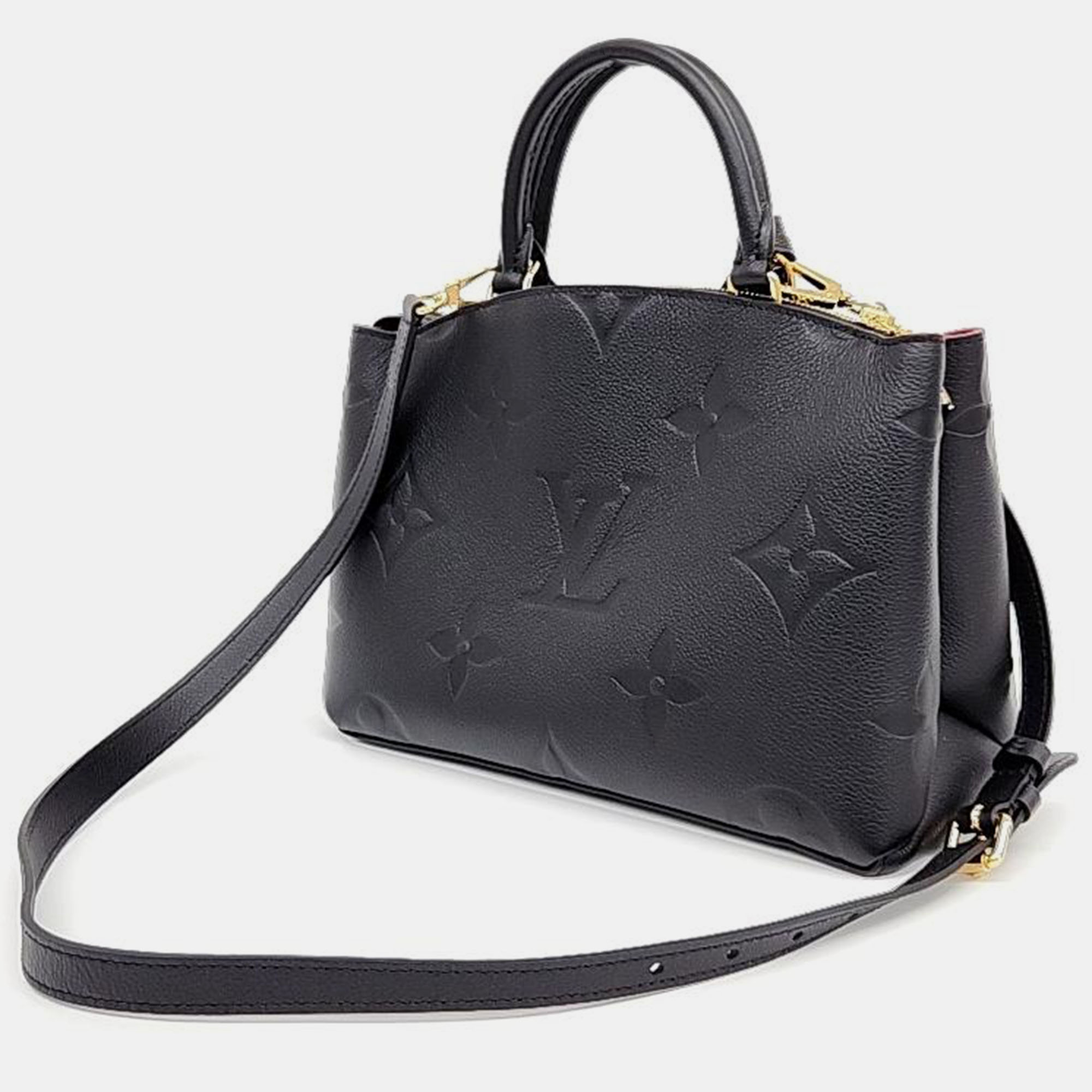 

Louis Vuitton Leather Black Petite Malle