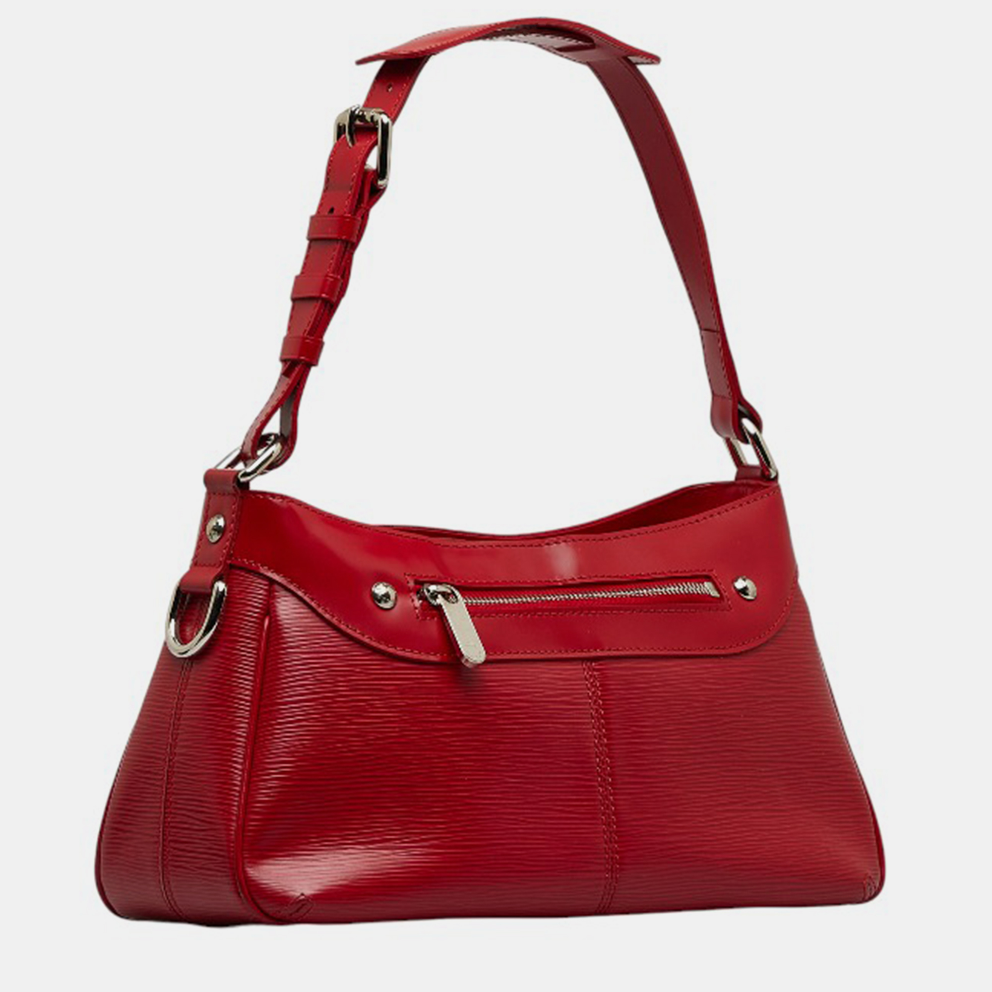 

Louis Vuitton Red Epi Leather Turenne PM Satchel