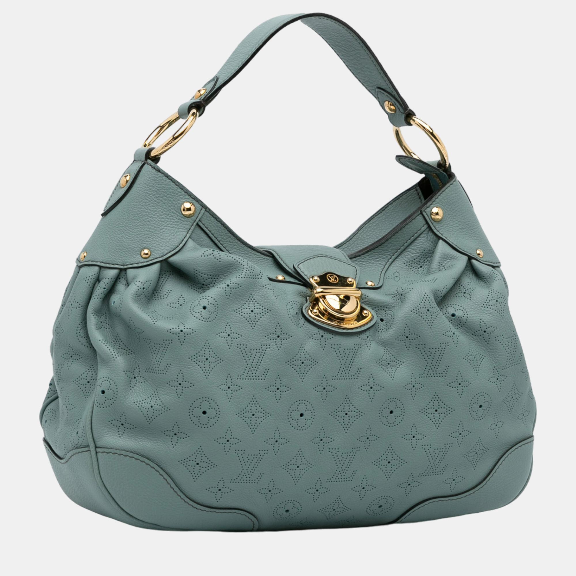 

Louis Vuitton Blue Monogram Mahina Solar PM