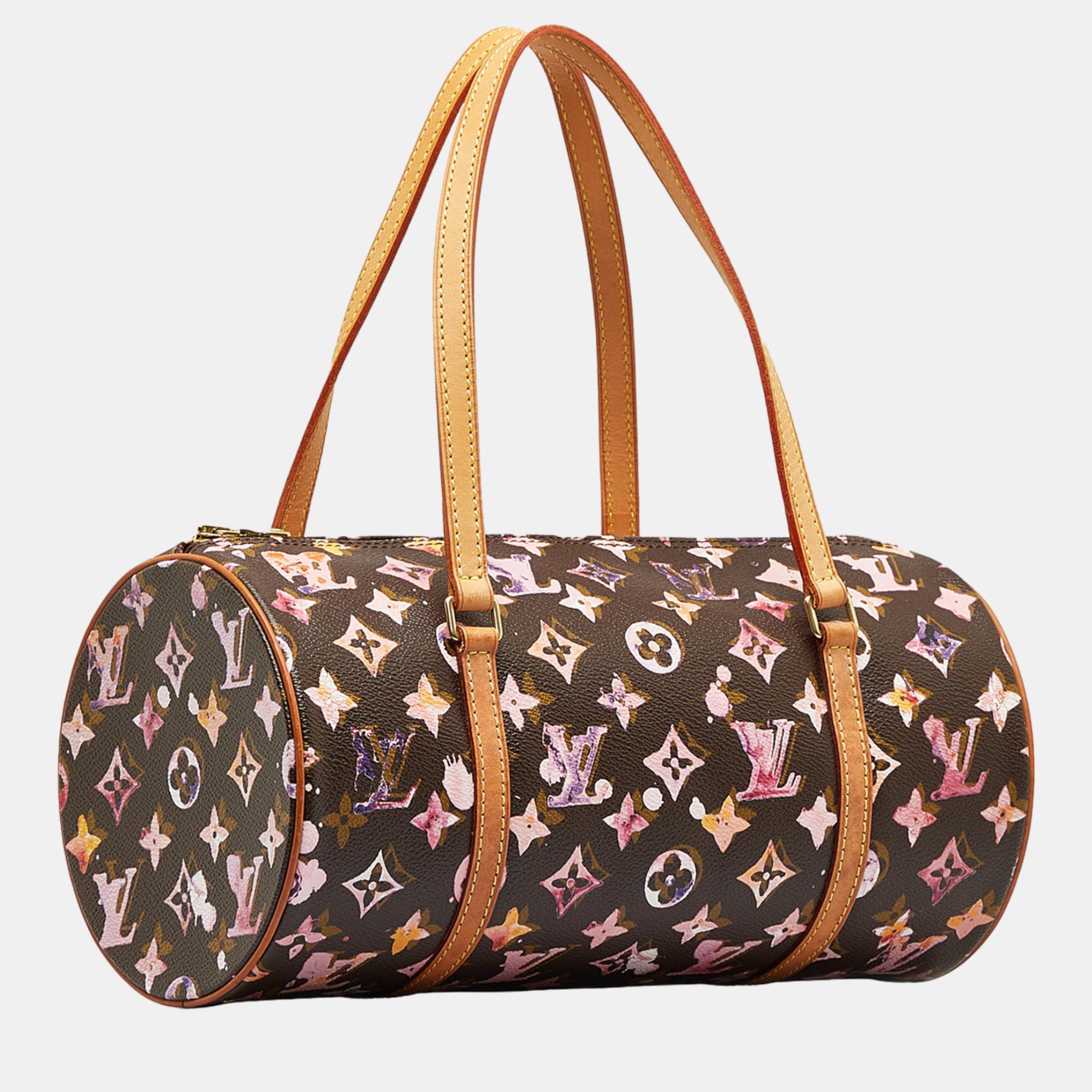 

Louis Vuitton Brown Richard Prince Monogram Aquarelle Papillon 30