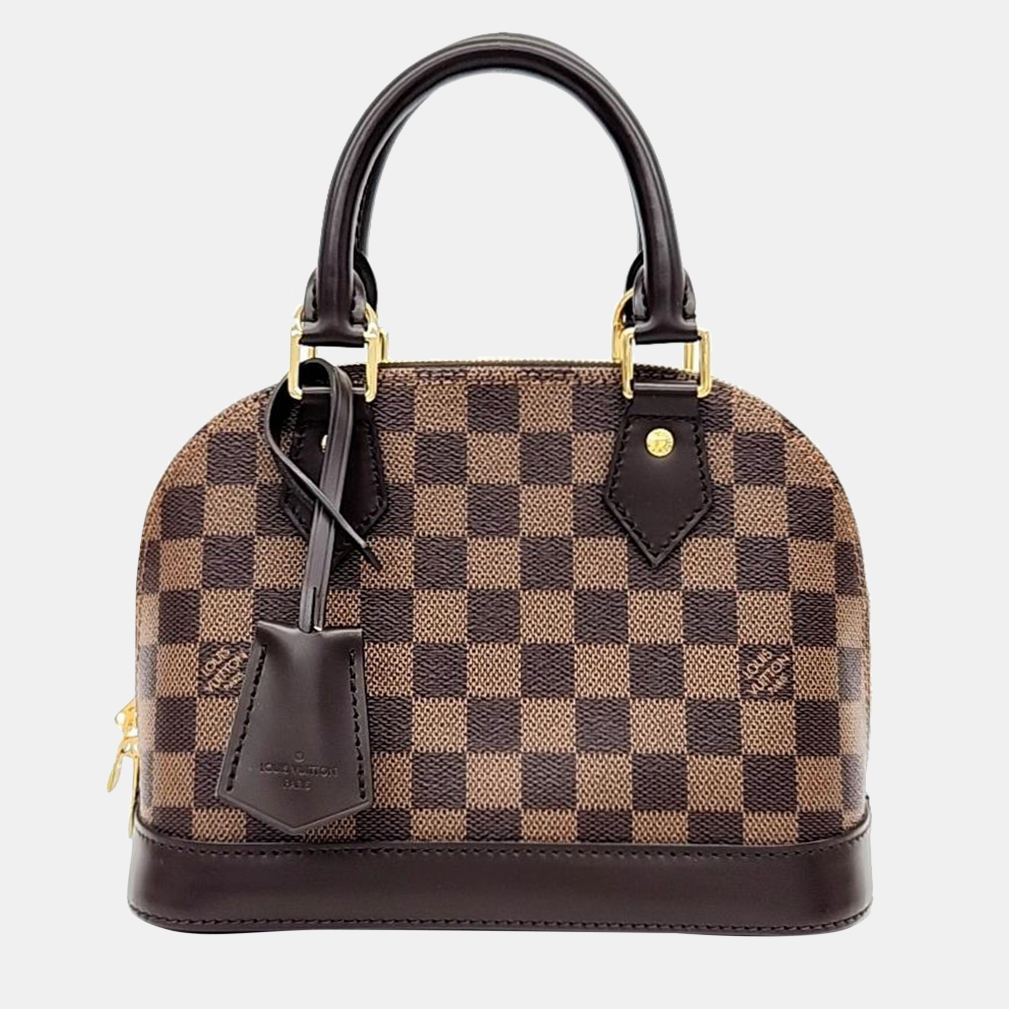 

Louis Vuitton Damier Alma BB Bag, Brown