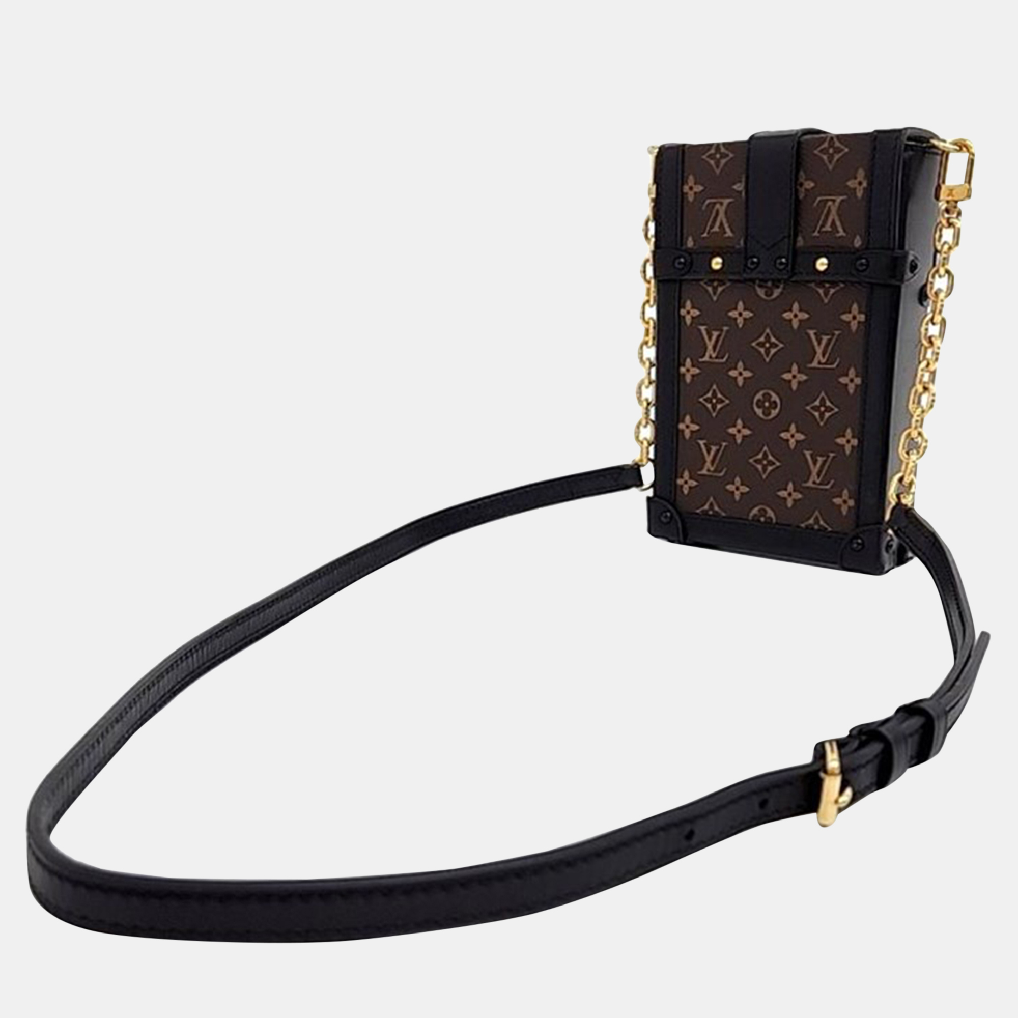 

Louis Vuitton Pochette Trunk Vertical, Black