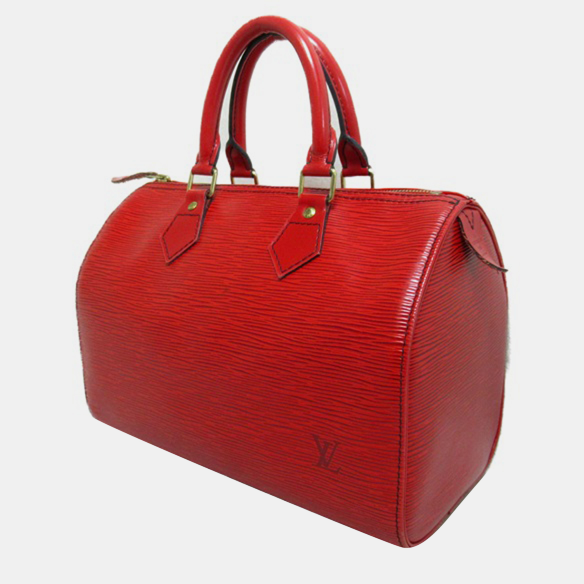 

Louis Vuitton Red Epi Leather Speedy 30 Top Handle Bag