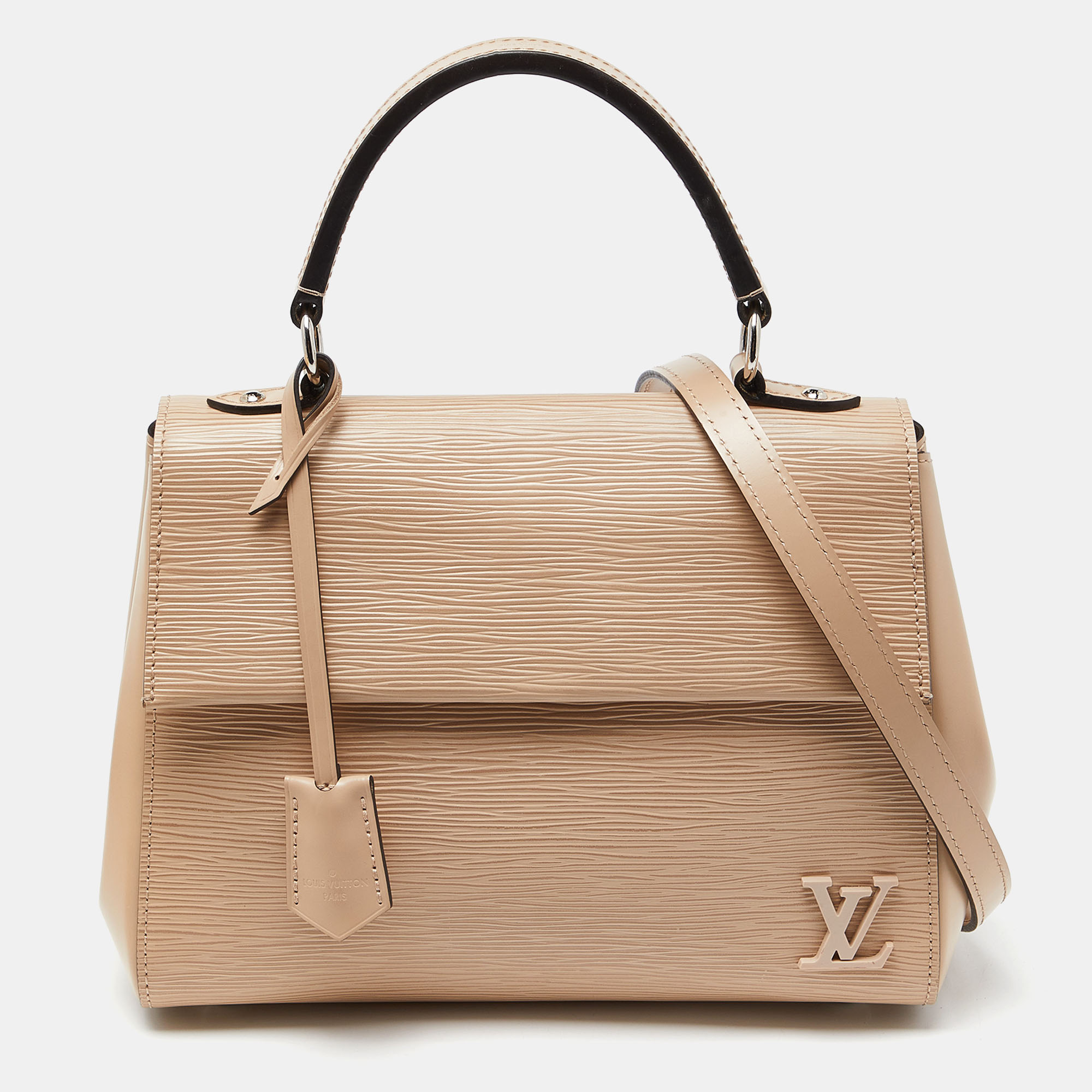 

Louis Vuitton Dune Epi Leather Cluny BB Bag, Beige