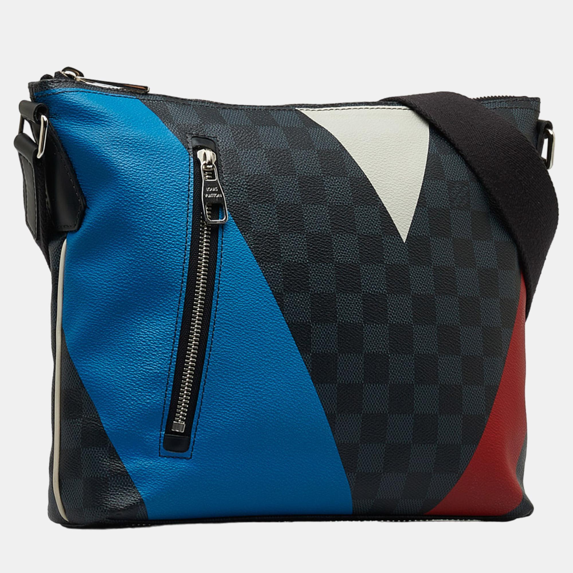 

Louis Vuitton Multicolour Damier Cobalt Americas Cup Regatta Mick PM, Multicolor