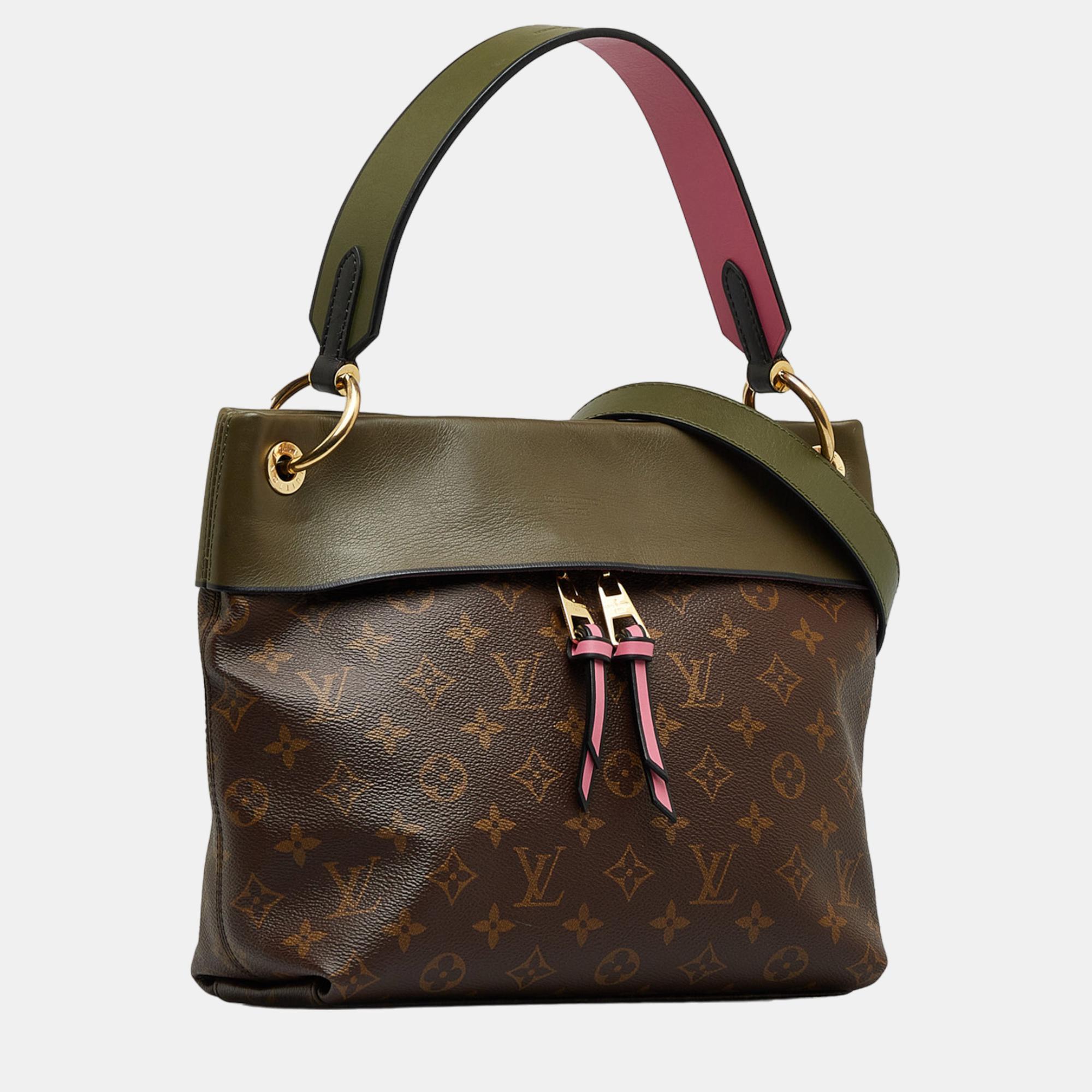 

Louis Vuitton Brown Monogram Tuileries Besace